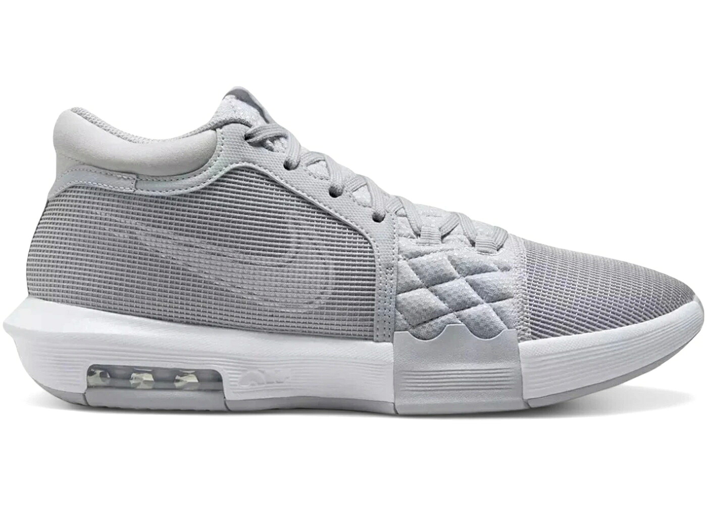 ナイキ レブロン 灰色 グレー 白色 ホワイト ウィットネス スニーカー メンズ NIKE LEBRON WITNESS 8 TB WOLF GREY / WOLF GREY WHITE WOLF GREY|スニケス