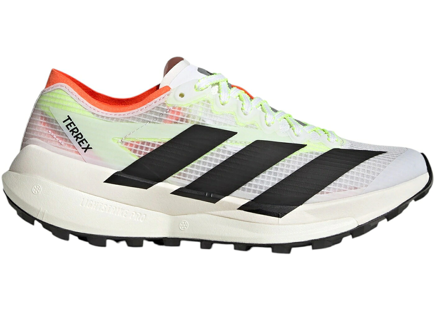 アディダス スピード 白色 ホワイト 黒色 ブラック インパクト 橙 オレンジ コア WOMEN'S スニーカー レディース ADIDAS TERREX AGRAVIC SPEED 2 TRAIL WHITE BLACK SEMI IMPACT ORANGE (WOMEN'S) / CLOUD WHITE CORE BLACK｜スニケス 43,500円