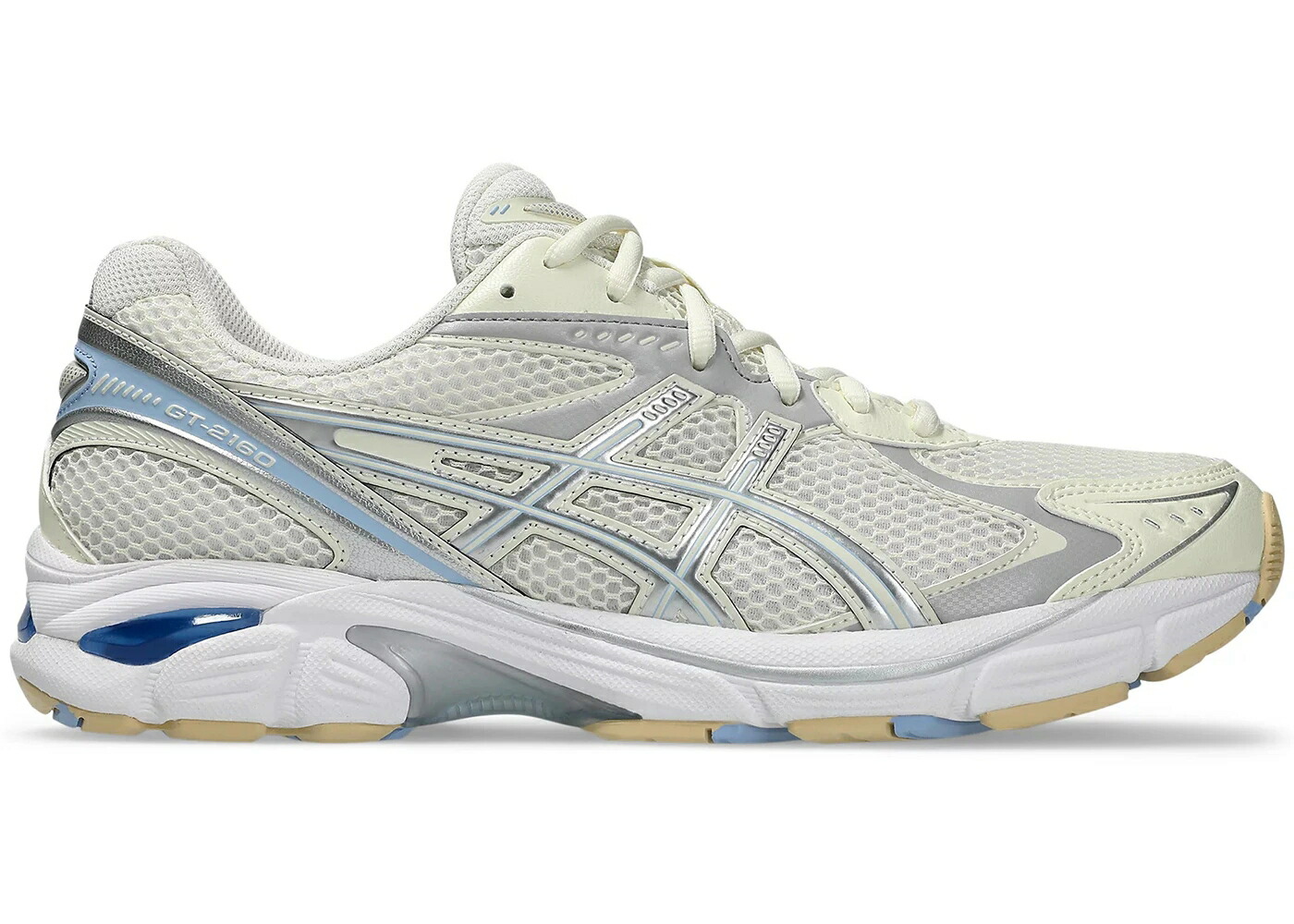 アシックス アイボリー ピュア 銀色 シルバー 青色 ブルー スニーカー メンズ ASICS GT-2160 IVORY PURE SILVER BLUE / IVORY PURE SILVER|スニケス