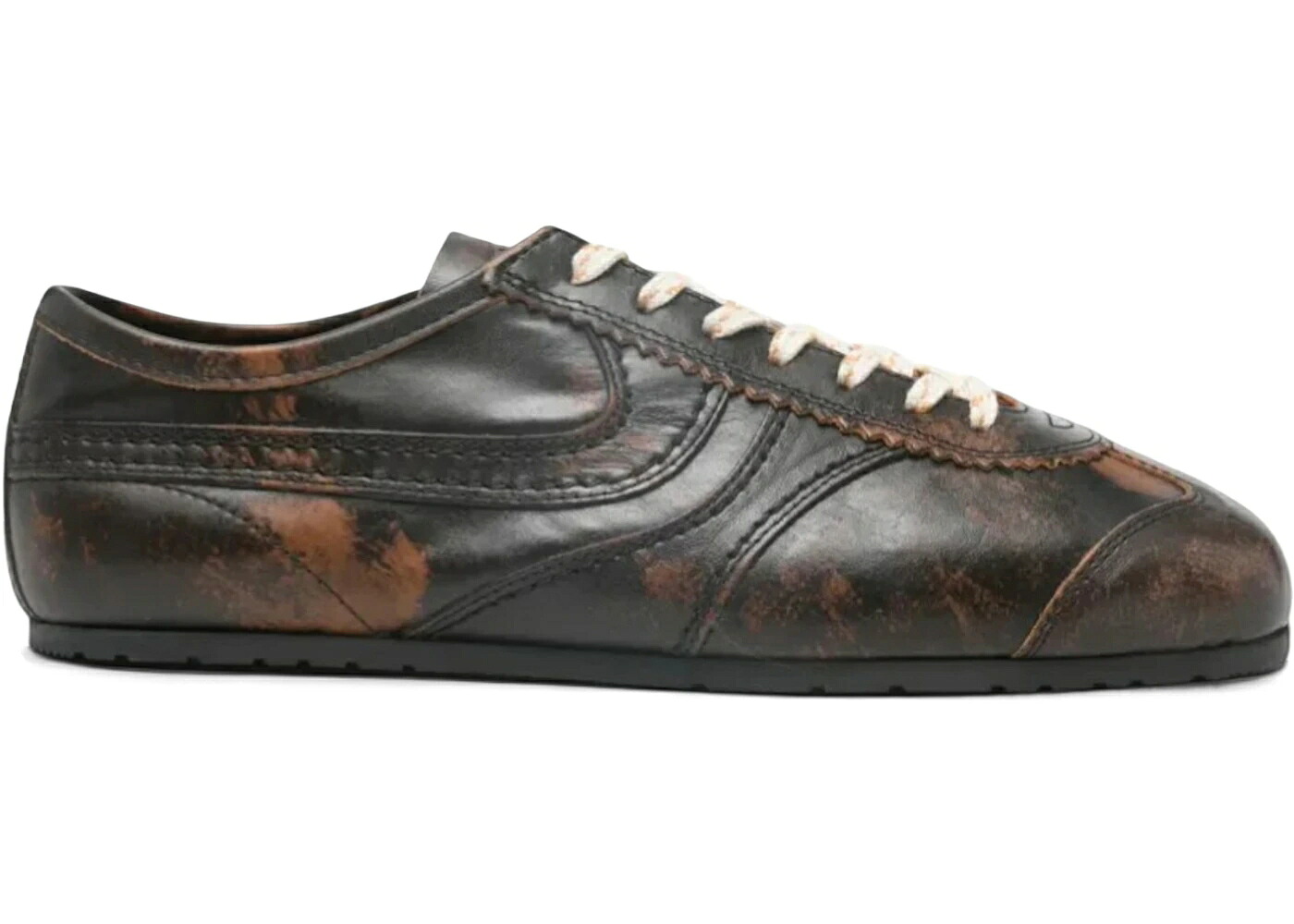 レザー 茶色 ブラウン WOMEN'S スニーカー レディース DRIES VAN NOTEN DRIES VAN NOTEN LEATHER SNEAKERS BROWN TAN (WOMEN'S) /｜スニケス