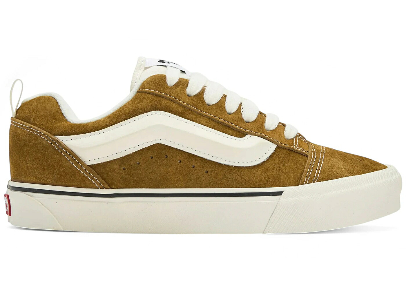 ヴァンズ バンズ スエード スウェード 茶色 ブラウン スニーカー メンズ VANS KNU SKOOL PIG SUEDE BROWN /|スニケス