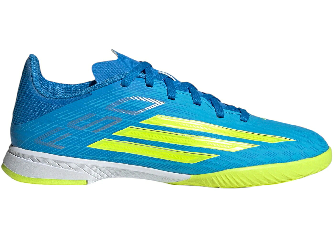 アディダス 青色 ブルー チーム 黄色 イエロー ジュニア キッズ ADIDAS F50 LEAGUE IC ICE COLD PRECISION PACK (GS) / LUCID RAY BLUE TEAM SOLAR YELLOW ベビー マタニティ スニーカー|スニケス
