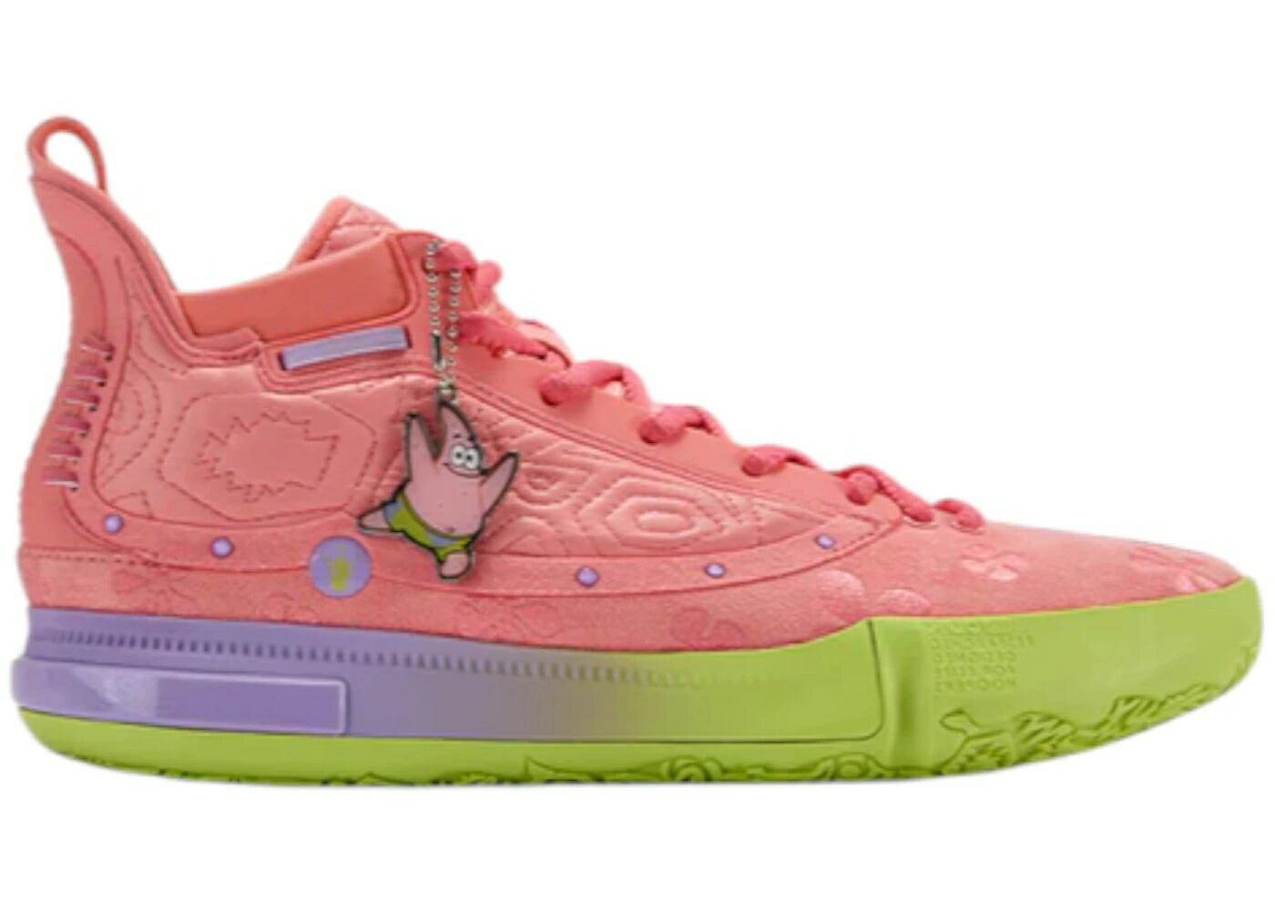 スポンジボブ ピンク ライム 紫 パープル スニーカー メンズ 361 DEGREES 361 DEGREES JOKIC JOKER 1 SPONGEBOB SQUAREPANTS PATRICK STAR / PINK LIME PURPLE｜スニケス