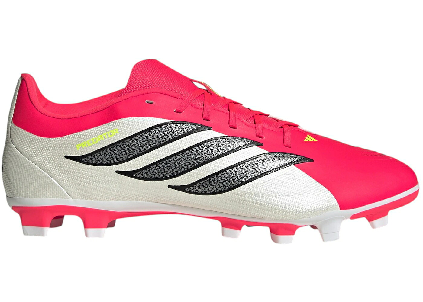 アディダス プレデター クラブ 赤 レッド コア 黒色 ブラック 白色 ホワイト スニーカー メンズ ADIDAS PREDATOR CLUB FG/MG BORN FOR GOALS PACK / LUCID RED CORE BLACK CLOUD WHITE｜スニケス