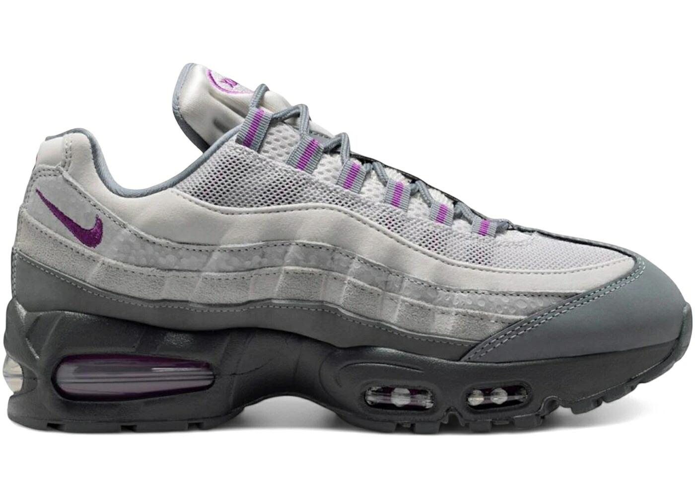 ナイキ マックス バブル クール 灰色 グレー エアマックス WOMEN'S スニーカー レディース NIKE AIR MAX 95 BIG BUBBLE BOLD BERRY (WOMEN'S) / COOL GREY LIGHT SMOKE GREY VAST|スニケス