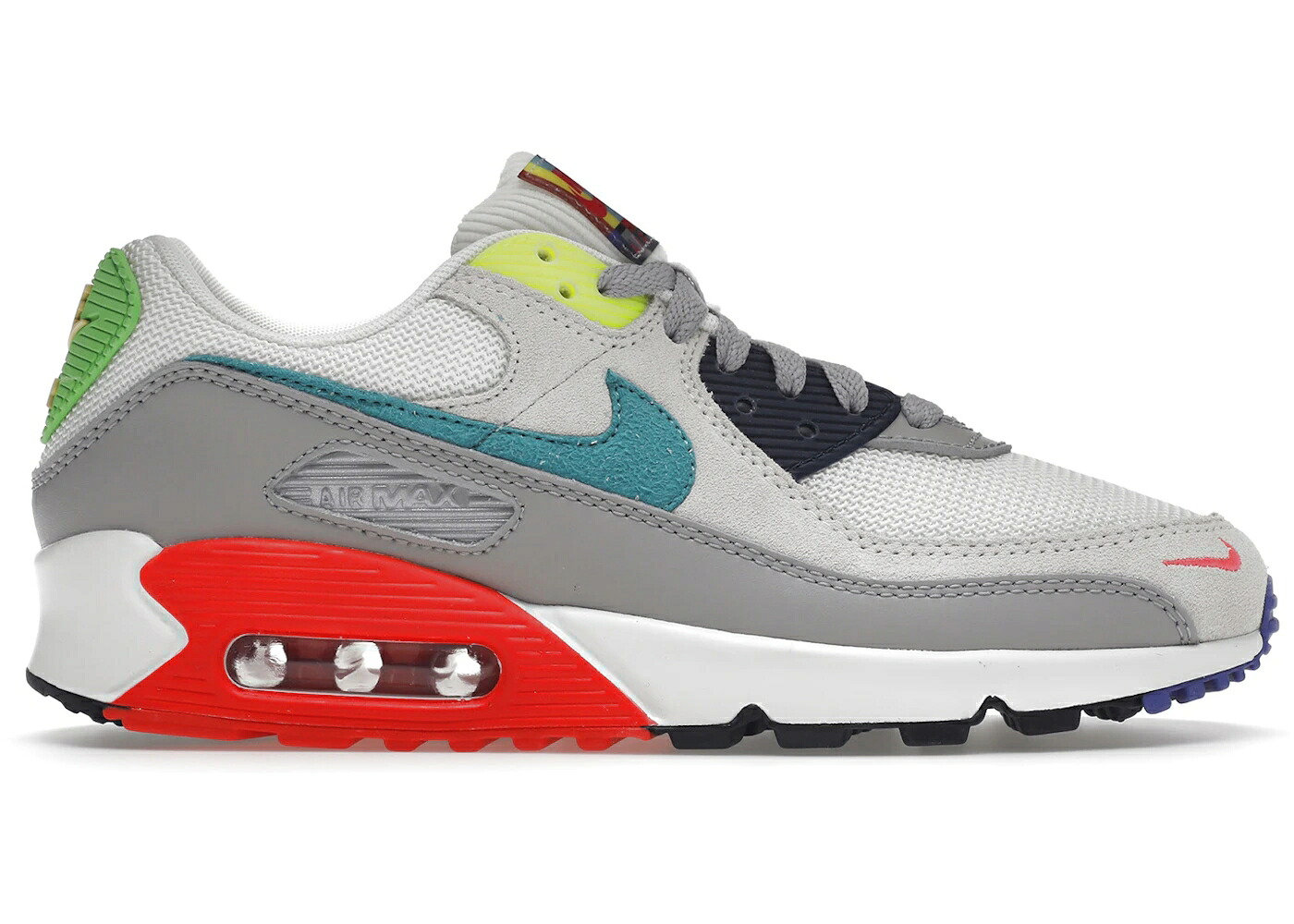 ナイキ マックス パール 灰色 グレー エアマックス WOMEN'S スニーカー レディース NIKE AIR MAX 90 EVOLUTION OF ICONS (WOMEN'S) / PEARL GREY SPORT TURQUOISE SPORT|スニケス