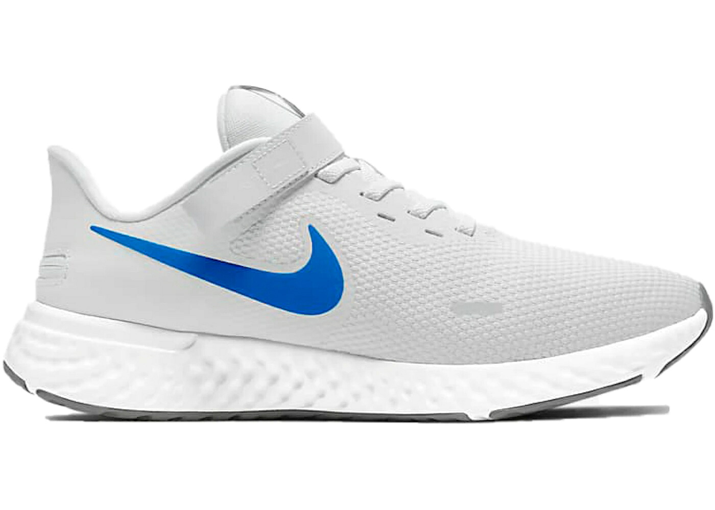 ナイキ レボリューション 灰色 グレー 黒色 ブラック スニーカー メンズ NIKE REVOLUTION 5 FLYEASE PHOTON DUST / PHOTON DUST PARTICLE GREY BLACK｜スニケス
