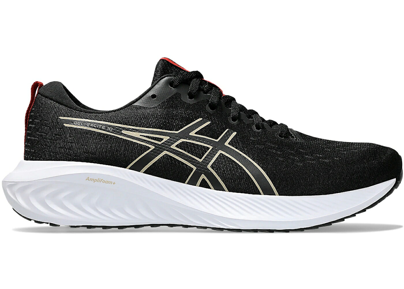 アシックス 黒色 ブラック 灰色 グレー スニーカー メンズ ASICS GEL-EXCITE 10 BLACK FEATHER GREY / BLACK FEATHER GREY|スニケス