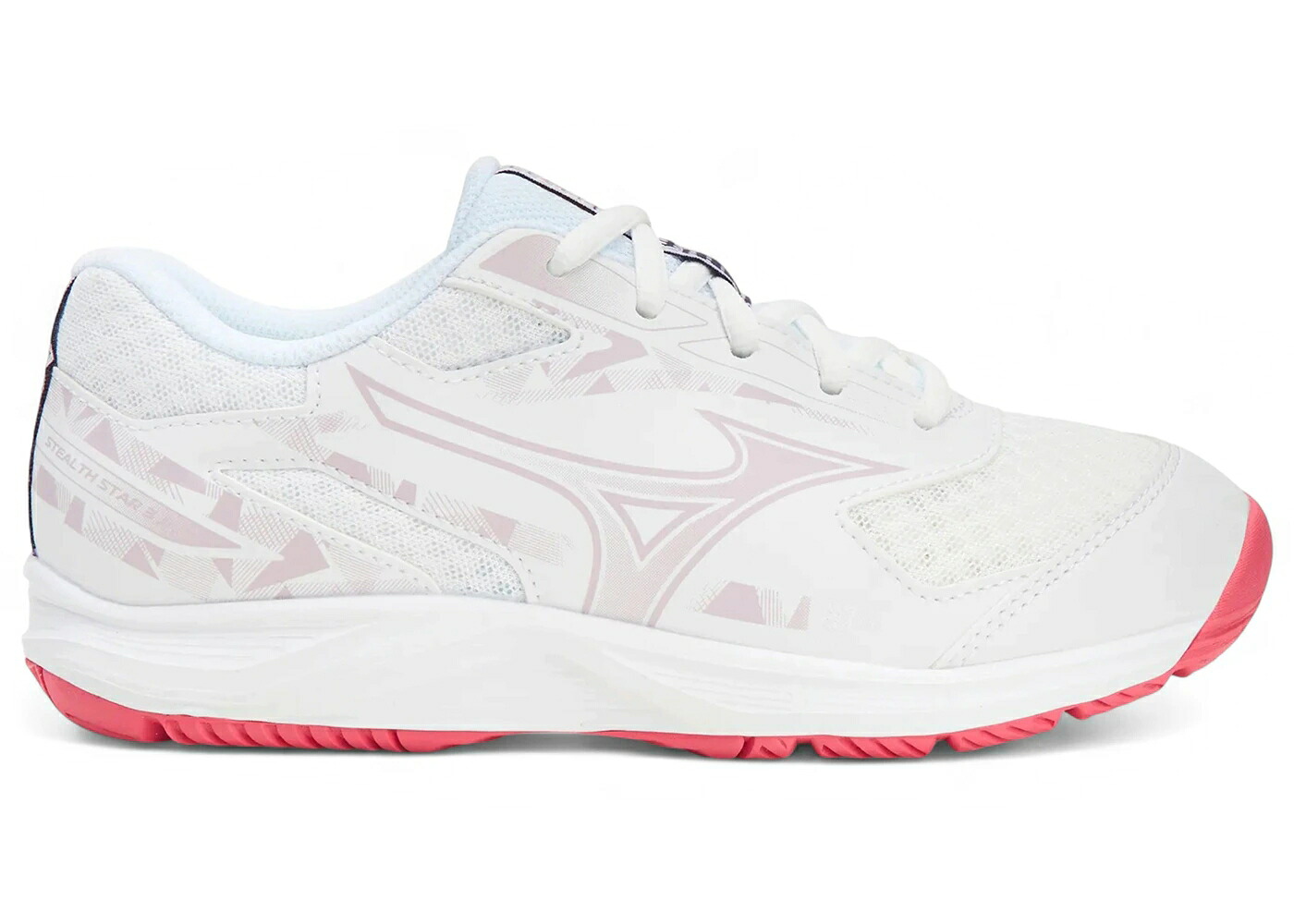 ミズノ ステルス 白色 ホワイト ジュニア キッズ MIZUNO STEALTH STAR 3 WHITE VIOLETINDIGO CAMERLLIAROS (GS) / WHITE VIOLETINDIGO CAMERLLIAROS ベビー マタニティ スニーカー｜スニケス 28,860円