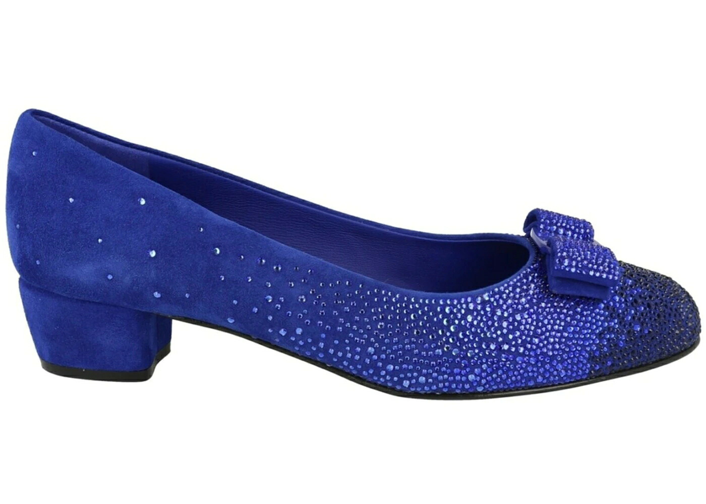 青色 ブルー WOMEN'S スニーカー レディース FERRAGAMO VARA CRYSTAL-EMBELLISHED PUMPS BLUE (WOMEN'S) /|スニケス