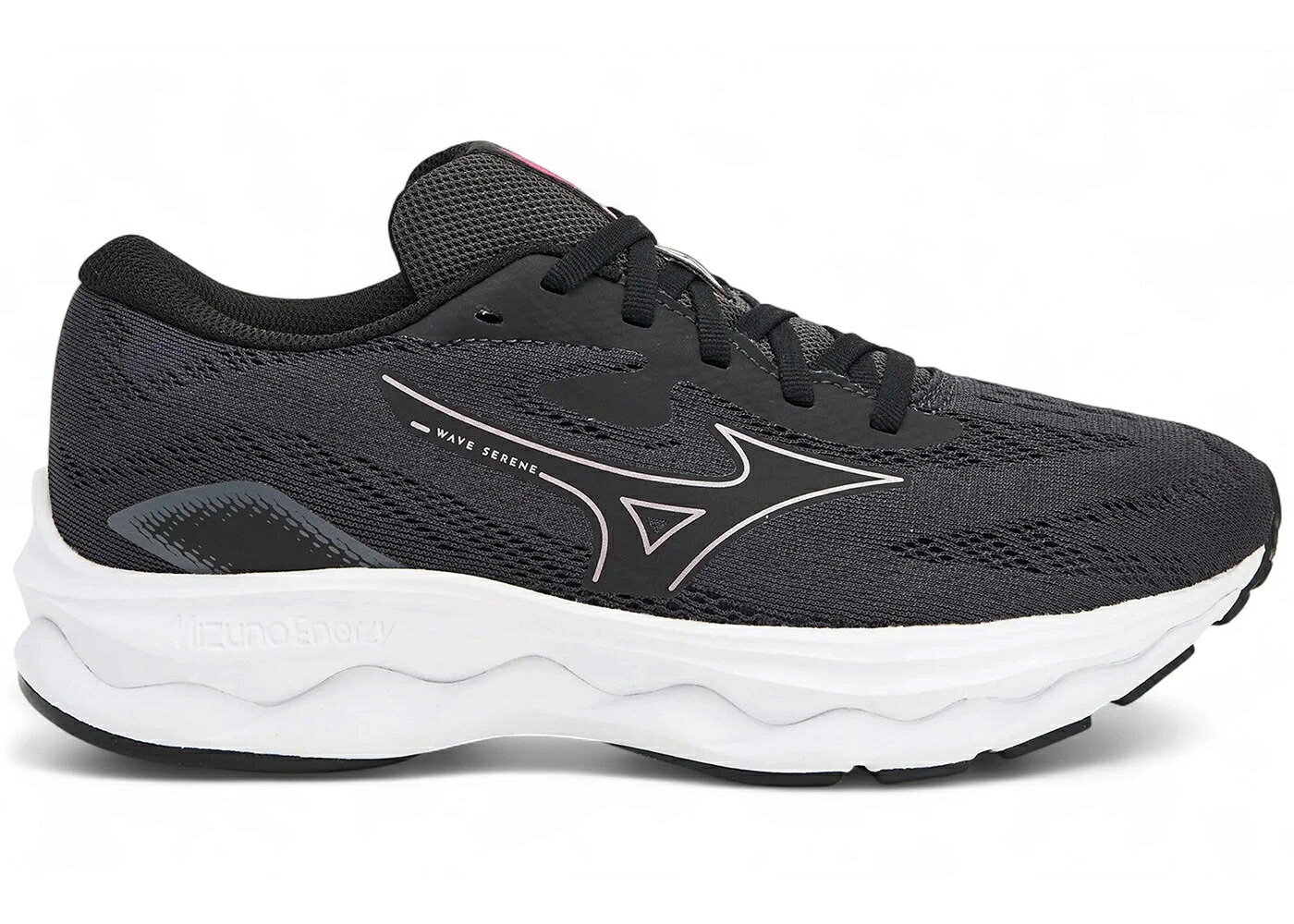 ミズノ ウェーブ ウェイブ 白色 ホワイト WOMEN'S スニーカー レディース MIZUNO WAVE SERENE EBONY COSMO CHROME WHITE (WOMEN'S) / EBONY COSMO CHROME WHITE｜スニケス