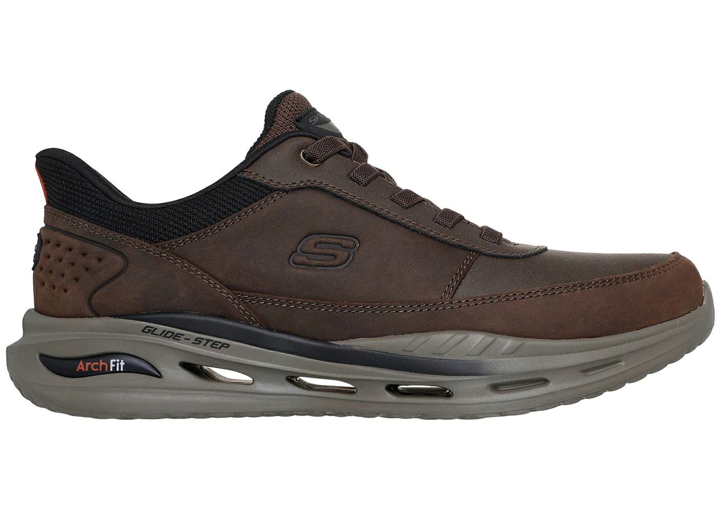 スケッチャーズ スニーカー メンズ SKECHERS SLIP-INS ARCH FIT ORVAN MOXLEY COCOA /|スニケス