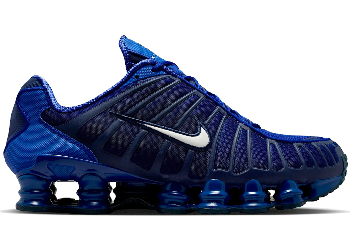 ナイキ ショックス ディープ 青色 ブルー 白色 ホワイト スニーカー メンズ NIKE SHOX TL DEEP ROYAL BLUE / DEEP ROYAL BLUE WHITE OBSIDIAN|スニケス