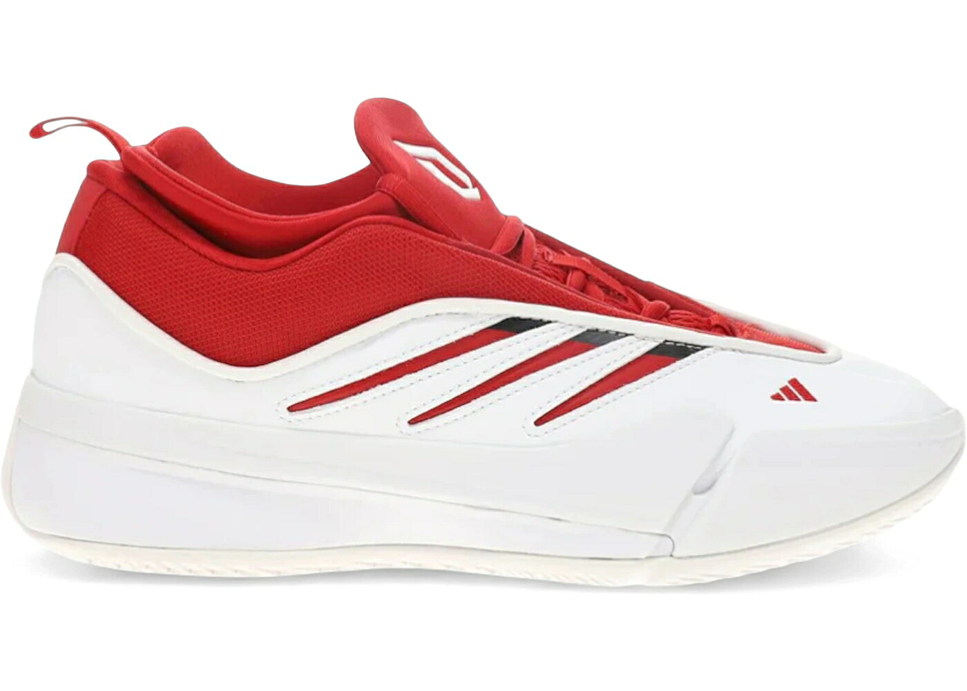アディダス ネブラスカ コーンハスカーズ 赤 レッド 白色 ホワイト スニーカー メンズ ADIDAS DAME 9 NEBRASKA CORNHUSKERS PE / RED WHITE|スニケス