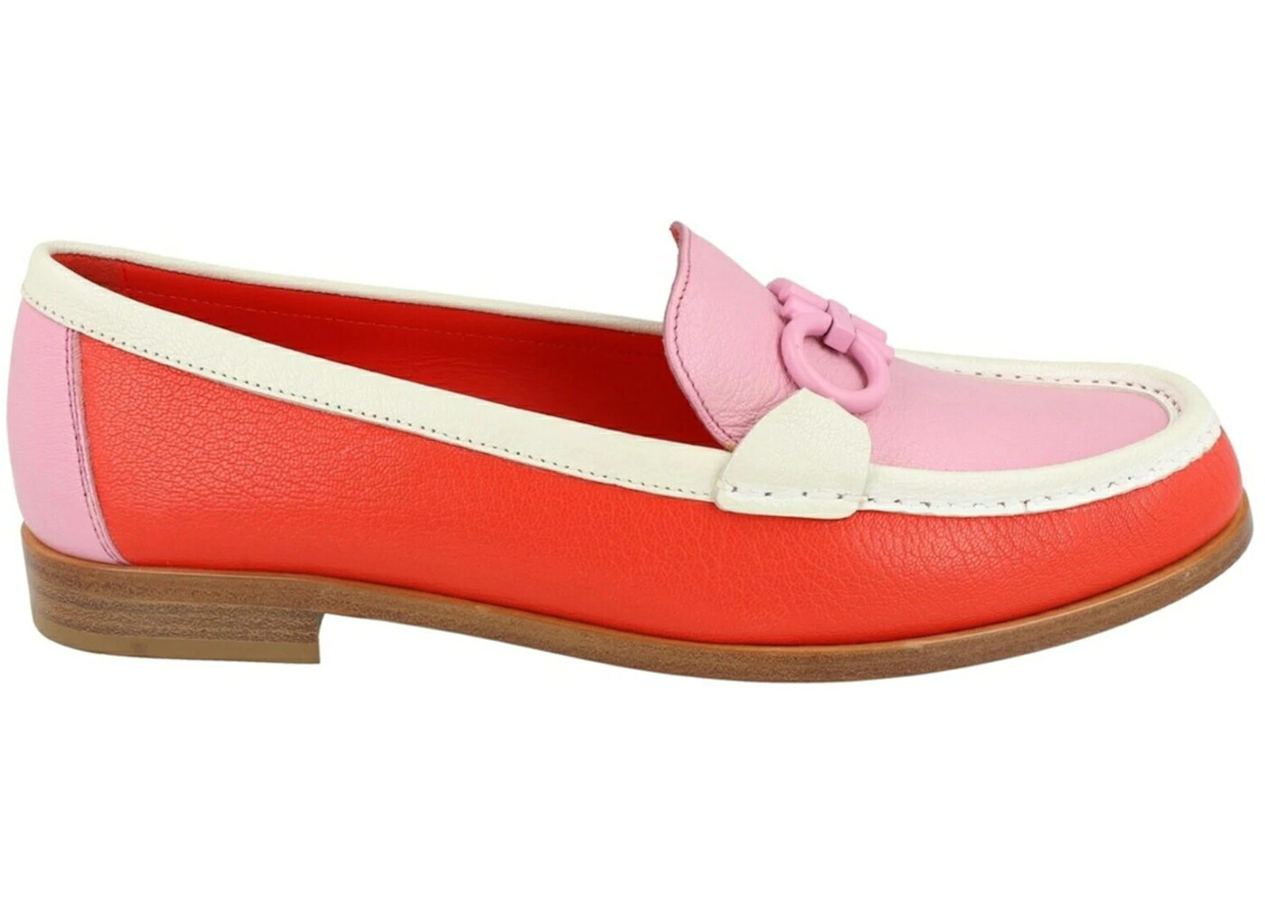 レザー ローファー 赤 レッド WOMEN'S スニーカー レディース FERRAGAMO ROLO GANCINI LEATHER LOAFERS RED (WOMEN'S) /｜スニケス