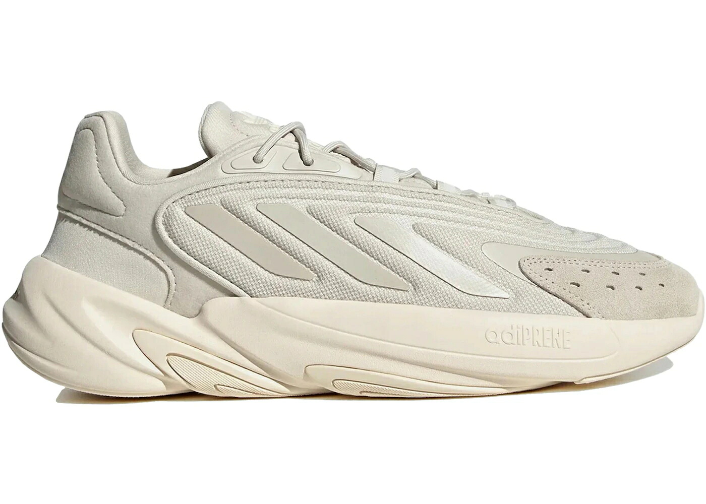 アディダス 白色 ホワイト スニーカー メンズ ADIDAS OZELIA ALUMINUM ECRU TINT / ALUMINUM ECRU TINT CLOUD WHITE|スニケス