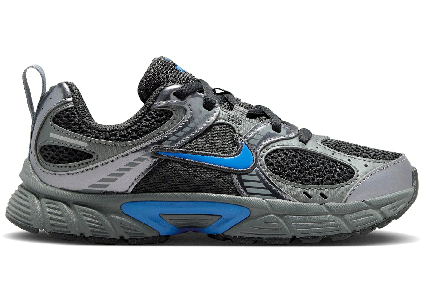 ナイキ クール 灰色 グレー 青色 ブルー ジュニア キッズ NIKE V5 RNR ANTHRACITE METALLIC COOL GREY BLUE CRYSTAL (PS) / ANTHRACITE METALLIC COOL GREY ベビー マタニティ スニーカー|スニケス