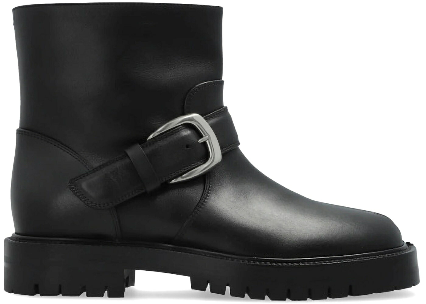 メゾンマルジェラ バックル ブーツ 黒色 ブラック WOMEN'S スニーカー レディース MAISON MARGIELA MAISON MARGIELA TABI COUNTY BUCKLE ANKLE BOOT BLACK (WOMEN'S) /｜スニケス
