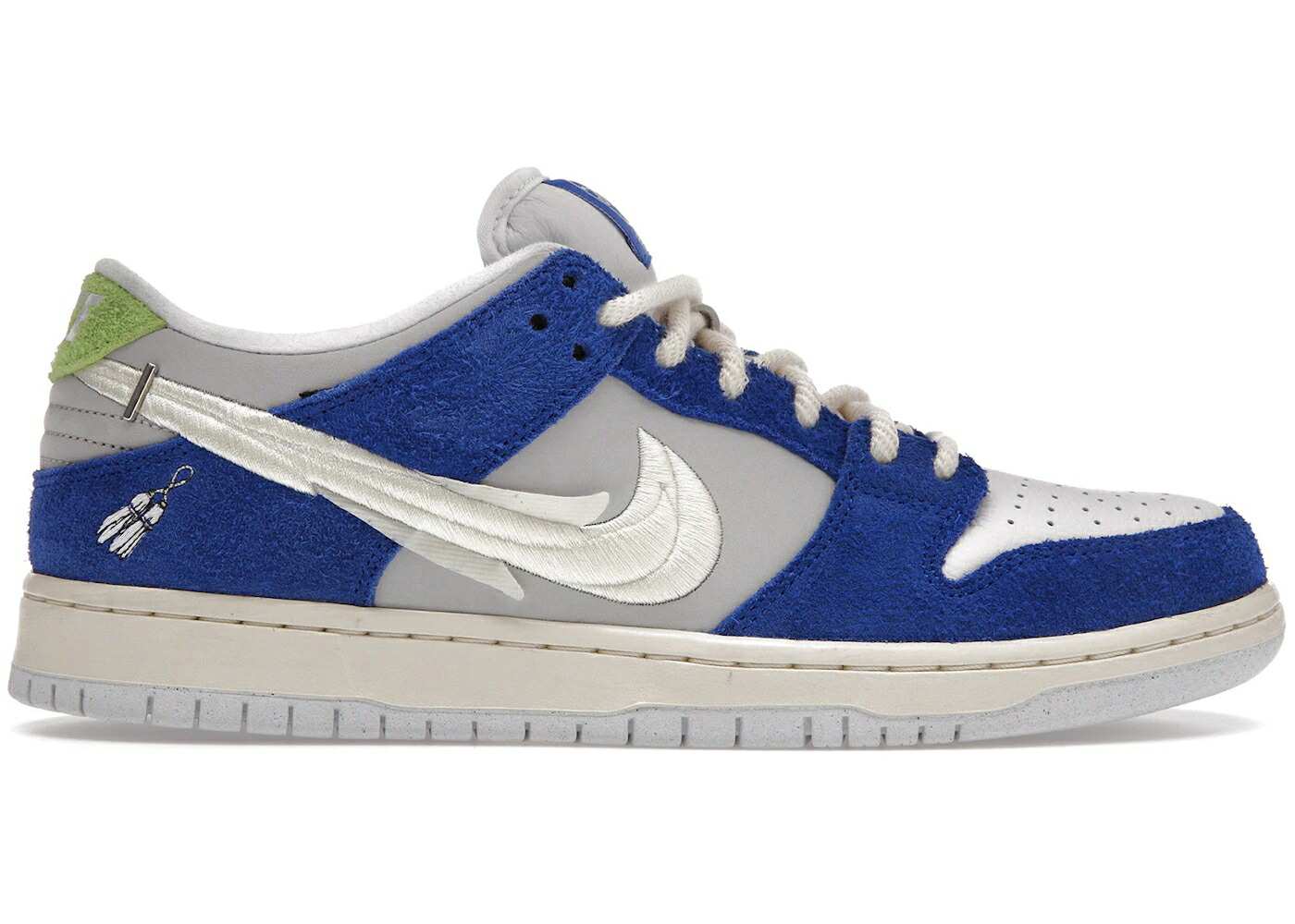ナイキ エスビー ダンク プロ ゲーム 灰色 グレー ダンクロー ゲームロイヤル 青 ブルー スニーカー メンズ NIKE SB DUNK LOW PRO FLY STREETWEAR GARDENIA / GAME ROYAL SAIL GREY FOG