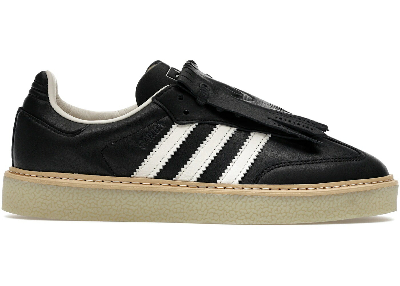 アディダス サンバ 黒色 ブラック 白色 ホワイト コア スニーカー メンズ ADIDAS SAMBA LUX BLACK OFF WHITE / CORE BLACK OFF WHITE CORE BLACK