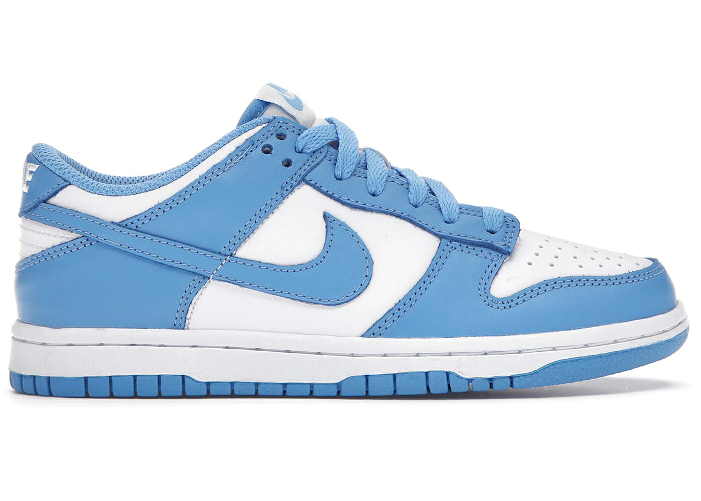 ナイキ ダンク 白いこと 白いこと 青味 青み ダンクロー 御坊っちゃん キッズ NIKE DUNK LOW UNC (GS) / WHITE UNIVERSITY BLUE WHITE もの言う花 マタニティ スニーカー