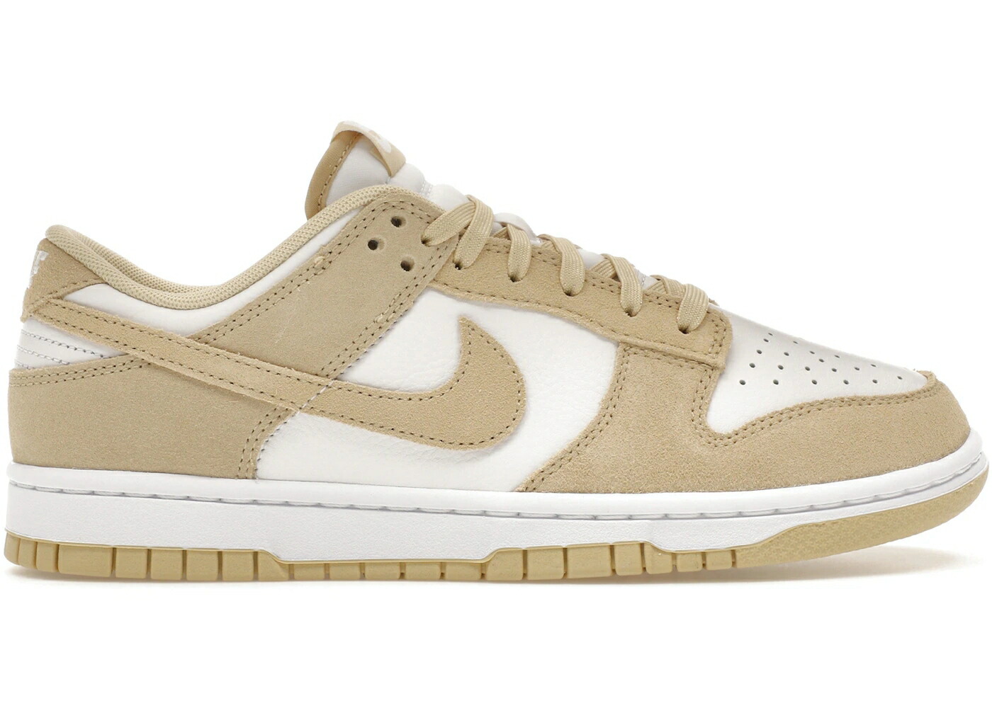 ナイキ ダンク チーム ゴールド スエード スウェード 白色 ホワイト ダンクロー スニーカー メンズ NIKE DUNK LOW SE TEAM GOLD SUEDE / WHITE TEAM GOLD WHITE
