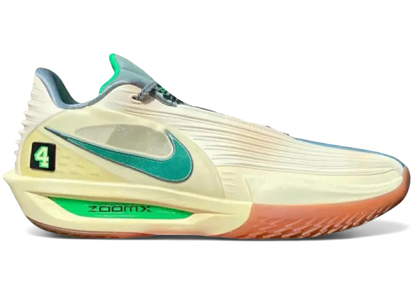 ナイキ 望遠レンズ ターボ 緑 緑であること ぼうぜん自失 スニーカー メンズ NIKE AIR ZOOM GT CUT 3 TURBO JRUE HOLIDAY / ALABASTER CLAY GREEN GREEN SHOCK