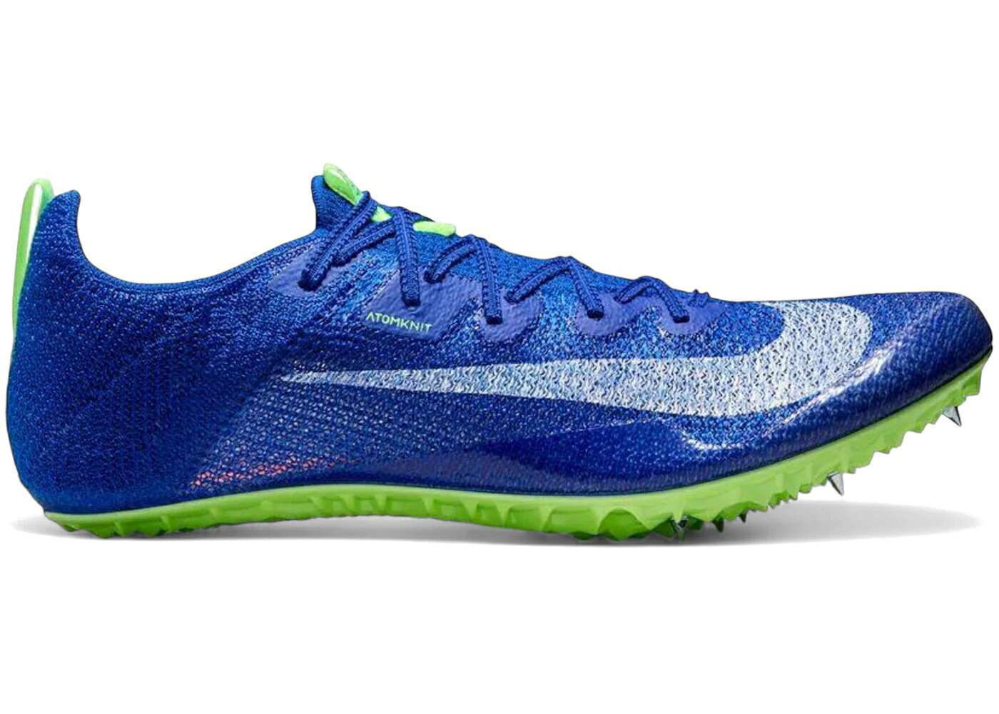 ナイキ 望遠レンズ エリート 青み 青色 菩提樹 ブラジャー同盟罷工 スニーカー メンズ NIKE ZOOM SUPERFLY ELITE 2 RACER BLUE LIME BLAST / RACER BLUE LIME BLAST SAFETY