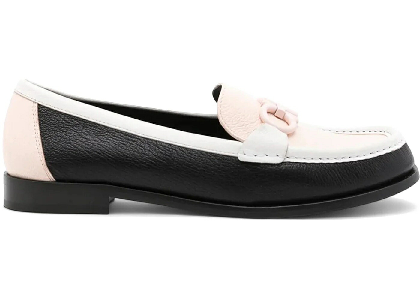 レザー モカシン ローファー 黒色 ブラック WOMEN'S スニーカー レディース FERRAGAMO GANCINI LEATHER MOCCASIN LOAFERS BLACK (WOMEN'S) /|スニケス
