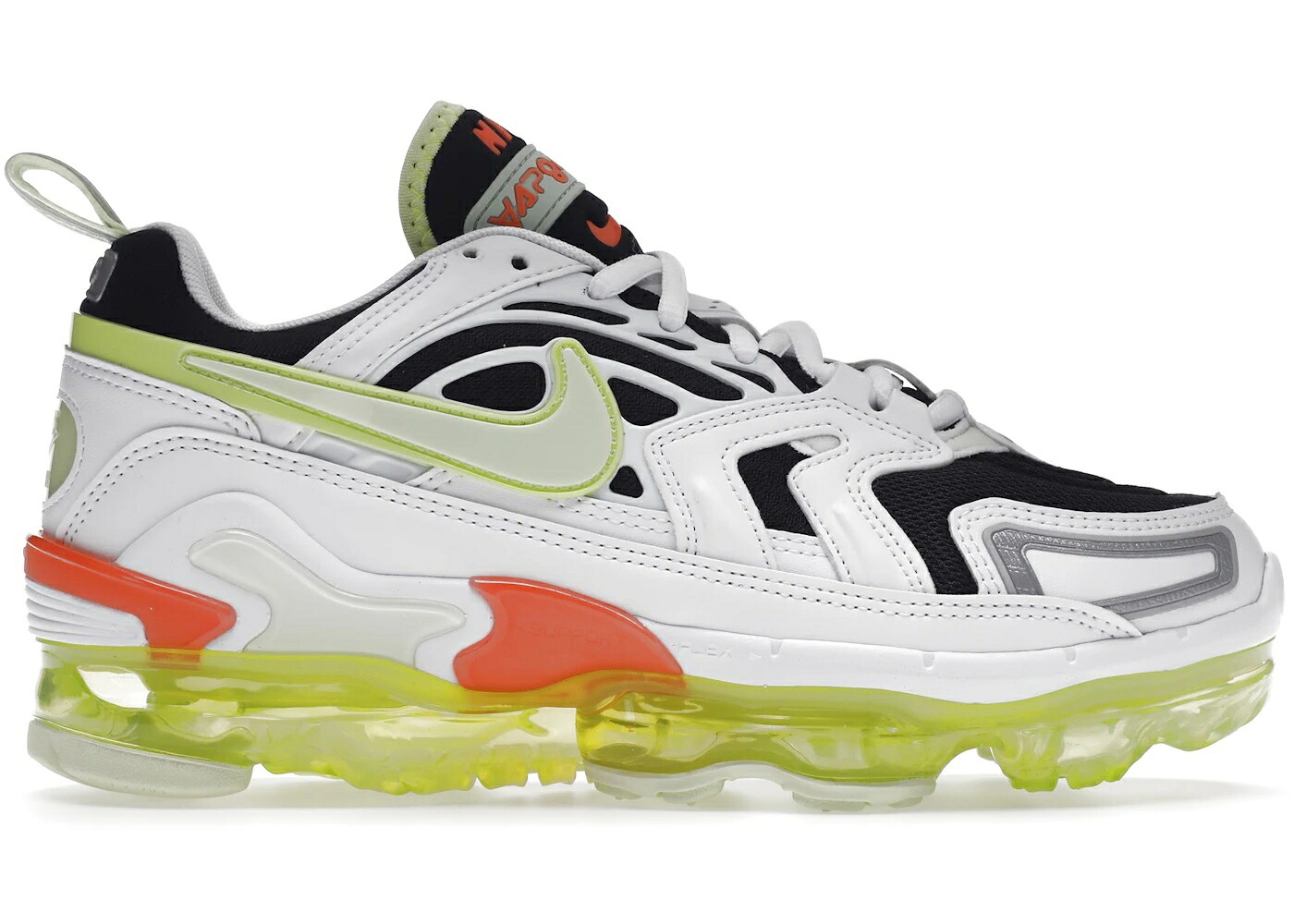 ナイキ 白いこと 白いこと 黒いこと 黒いこと エアヴェイパーマックス WOMEN\u0027S スニーカー レディース NIKE AIR VAPORMAX EVO WHITE BLACK VOLT (WOMEN\u0027S) / WHITE BLACK VOLT