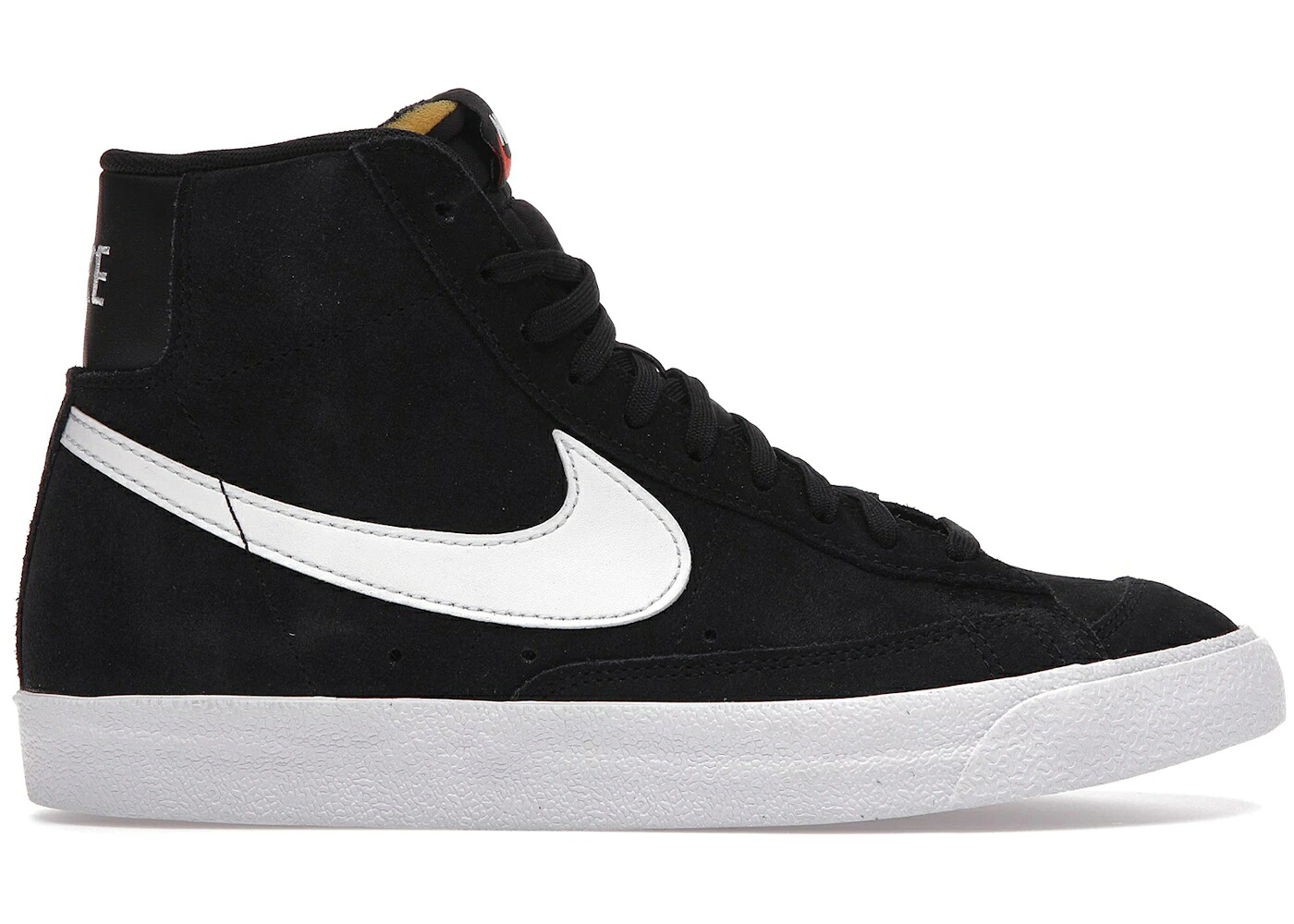 ナイキ ブレイザー ミッド スエード スウェード 黒色 ブラック 白色 ホワイト スニーカー メンズ NIKE BLAZER MID 77 SUEDE BLACK WHITE / BLACK BLACK WHITE｜スニケス