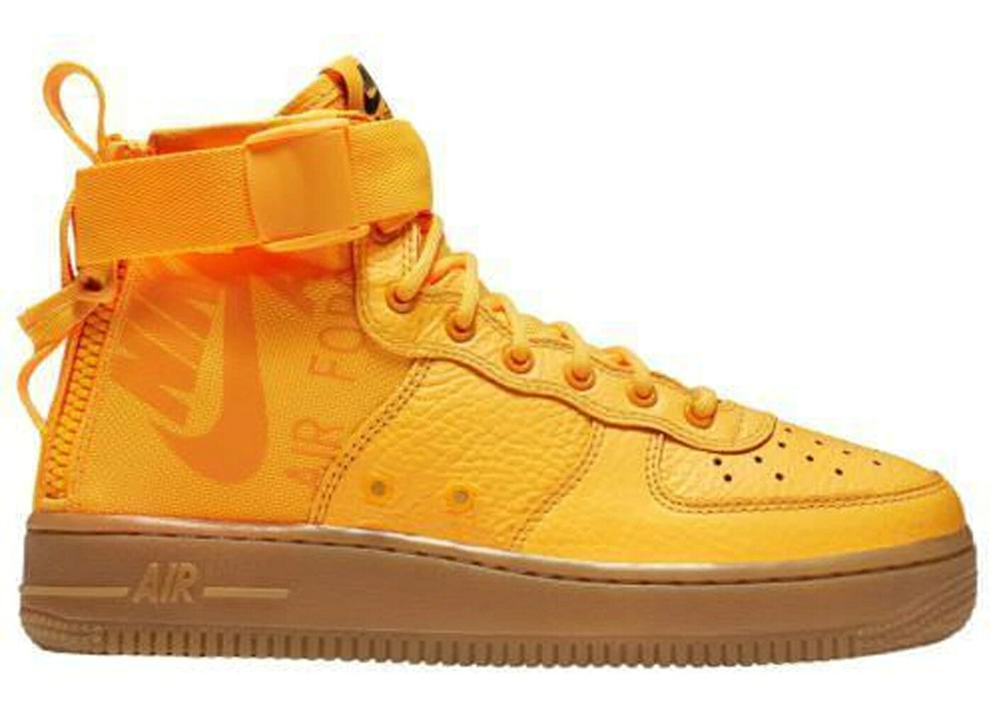 ナイキ ミッド レーザー 橙 オレンジ エアフォース ジュニア キッズ NIKE SF AIR FORCE 1 MID ODELL BECKHAM JR (GS) / LASER ORANGE LASER ORANGE GUM ベビー マタニティ スニーカー｜スニケス