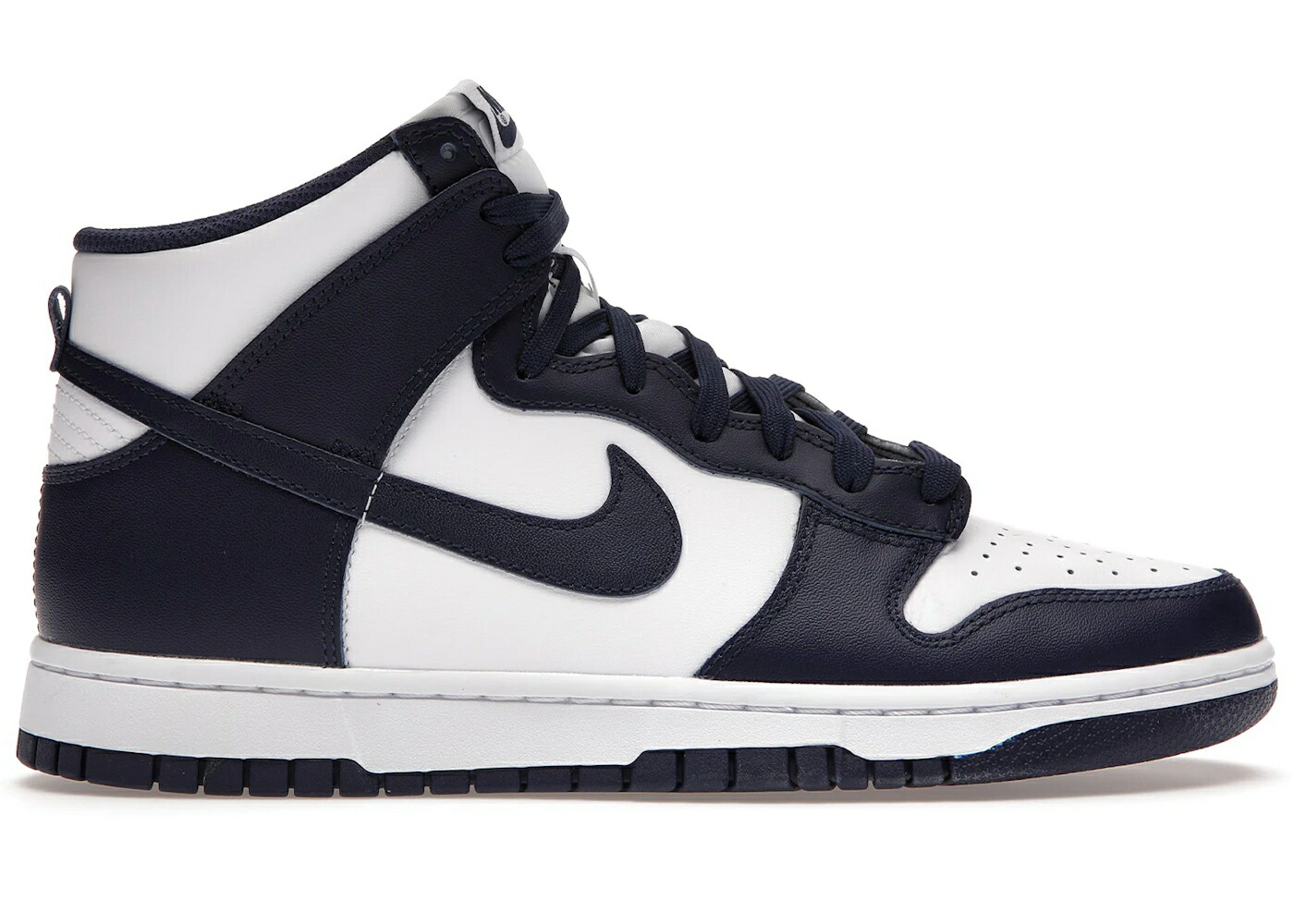 ナイキ ダンク ご機嫌 紺色 米国海軍 白いこと 白いこと ダンクハイ スニーカー メンズ NIKE DUNK HIGH CHAMPIONSHIP NAVY / WHITE MIDNIGHT NAVY