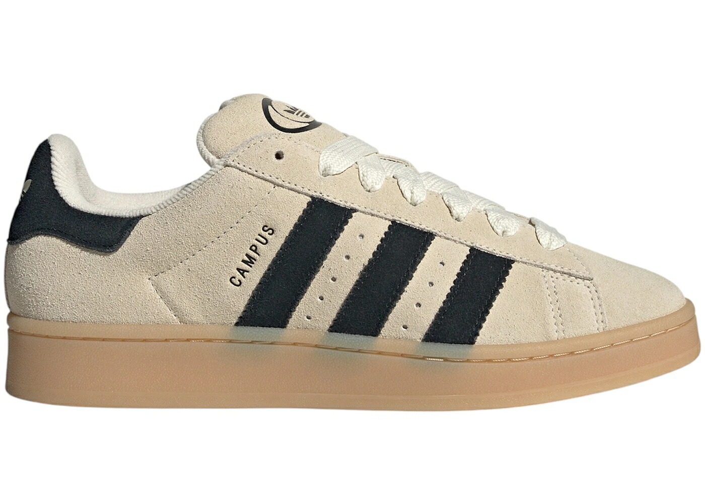 アディダス キャンパス クリーム 白色 ホワイト コア 黒色 ブラック スニーカー メンズ ADIDAS CAMPUS 00S CAMP GUM CREAM WHITE CORE BLACK / GUM CREAM WHITE CORE BLACK