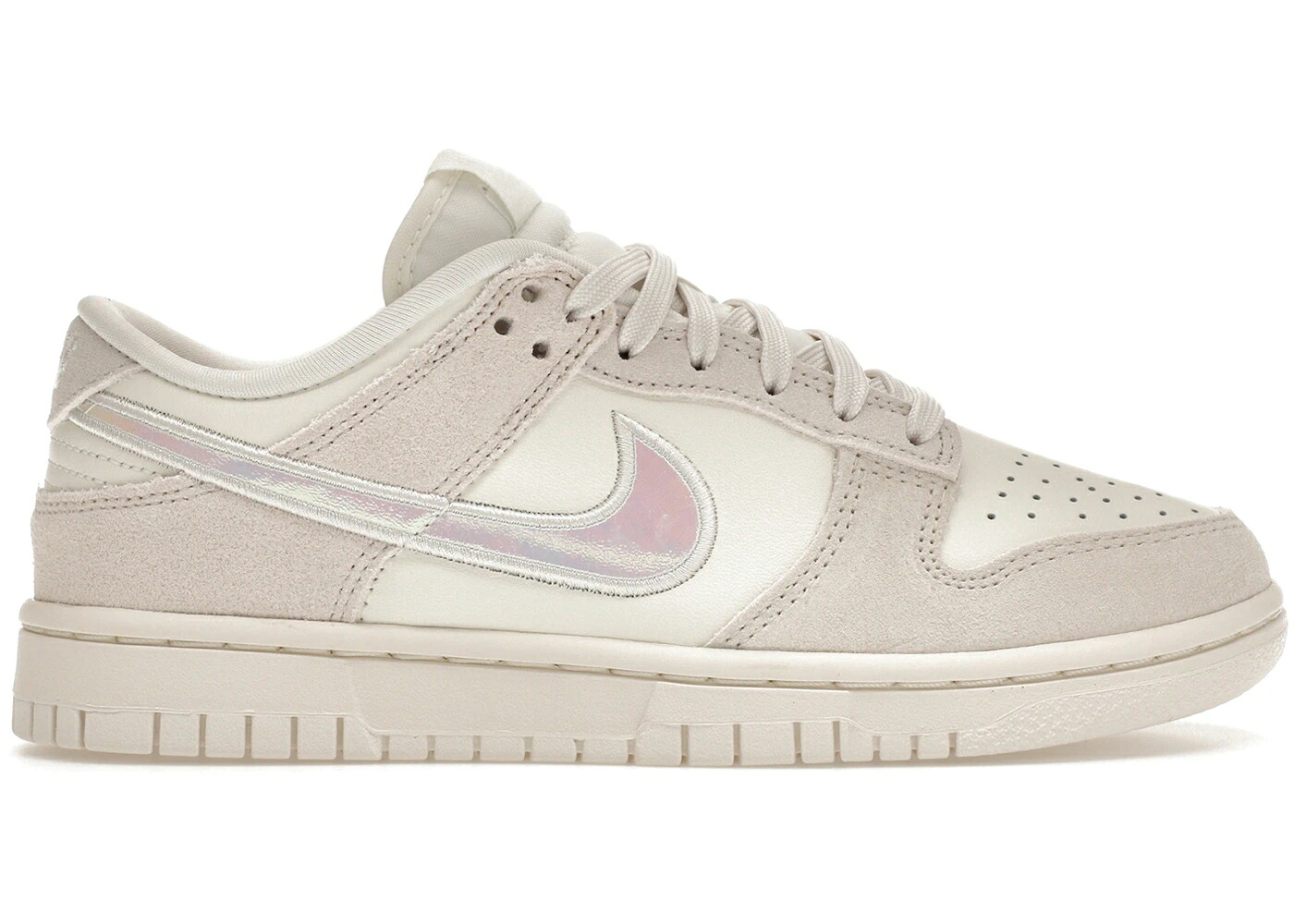 ナイキ ダンク スウッシュ スウォッシュ 赤 赤いこと ダンクロー WOMEN\u0027S スニーカー レディース NIKE DUNK LOW SAIL IRIDESCENT SWOOSH (WOMEN\u0027S) / SAIL MULTI COLOR SIREN RED HYPER