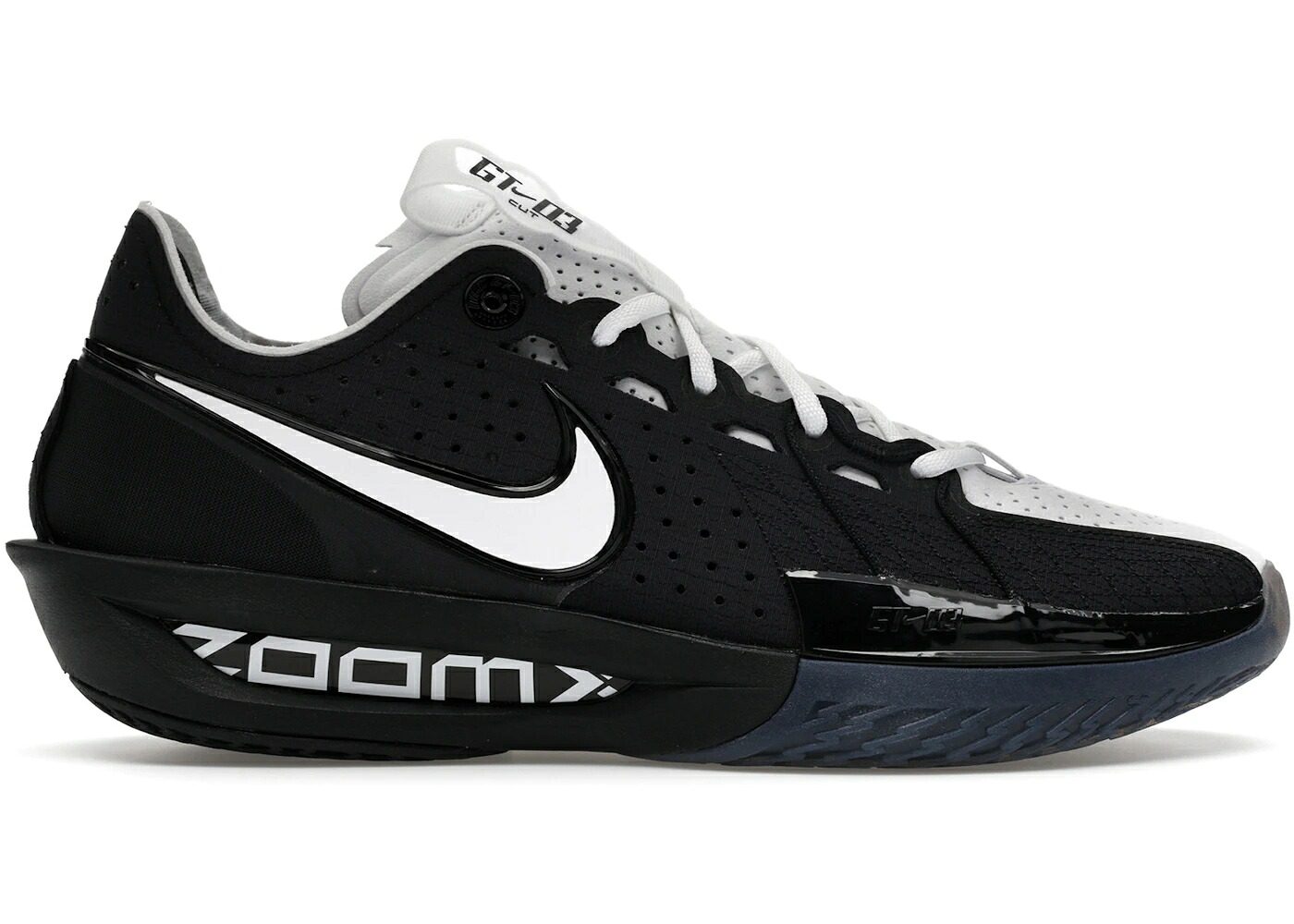 ナイキ 望遠レンズ 黒いこと 黒いこと 白いこと 白いこと 緑 緑であること ストライク スニーカー メンズ NIKE AIR ZOOM GT CUT 3 結核症 BLACK WHITE / BLACK GREEN STRIKE WHITE