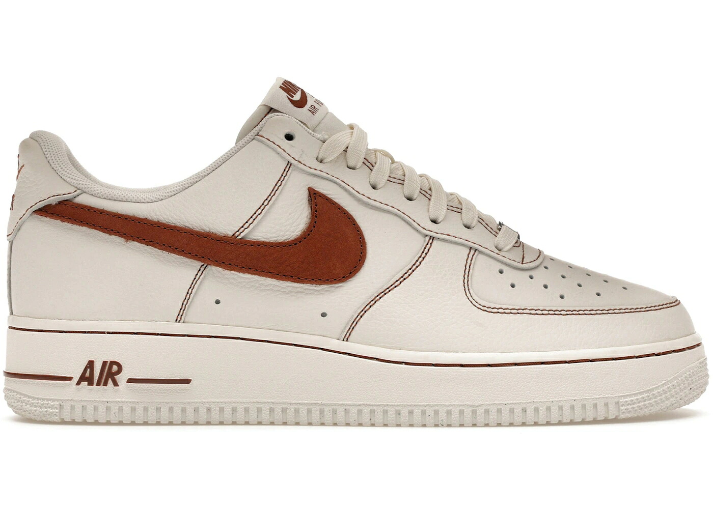 ナイキ 象牙色 赤銅色 赤銅色 空軍 \u002707 スニーカー メンズ NIKE AIR FORCE 1 LOW LV8 IVORY SADDLE BROWN / IVORY SADDLE BROWN