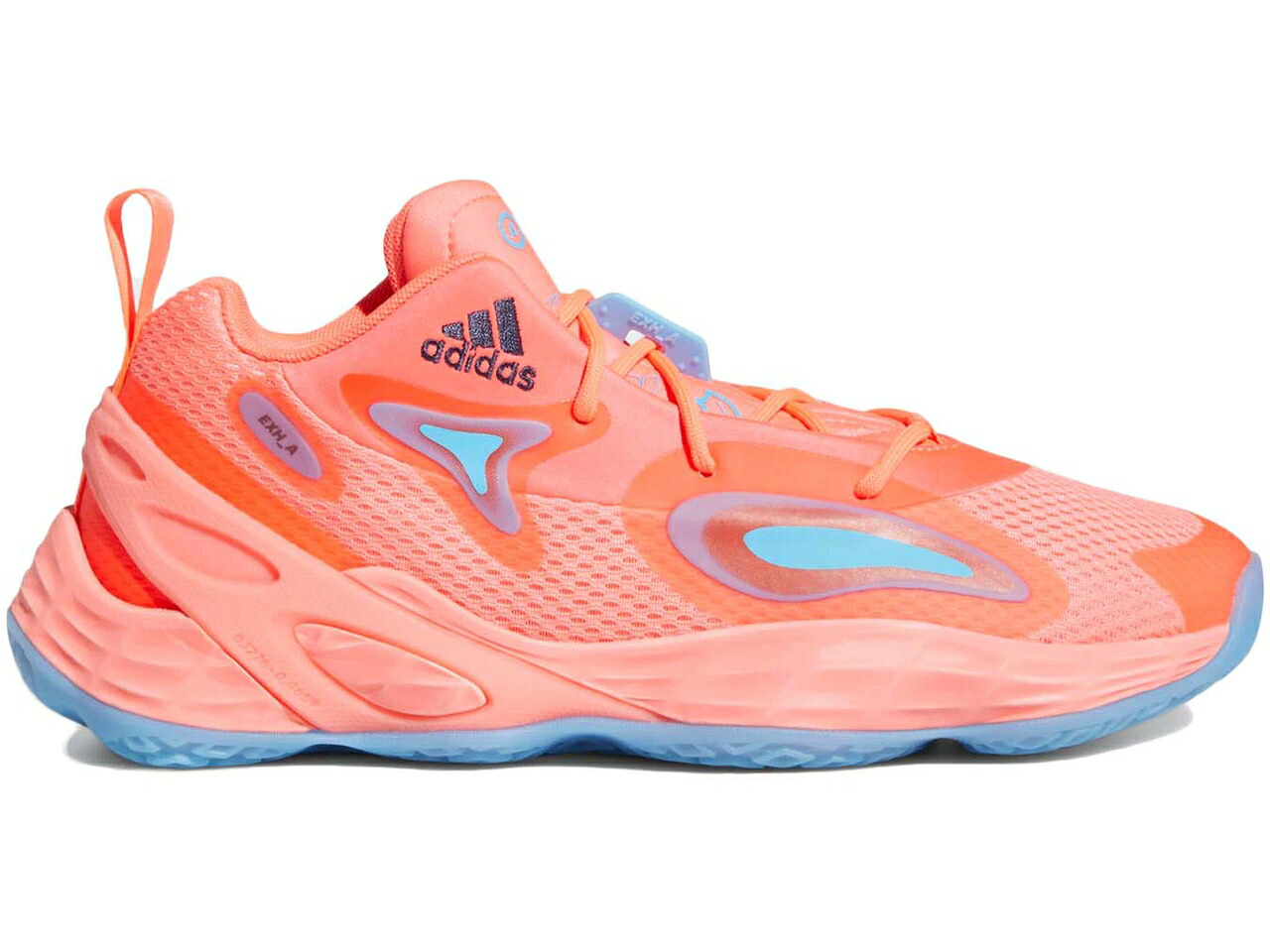アディダス ADIDAS スニーカー 【 EXHIBITA ACID RED SKY RUSH SHADOW NAVY 】