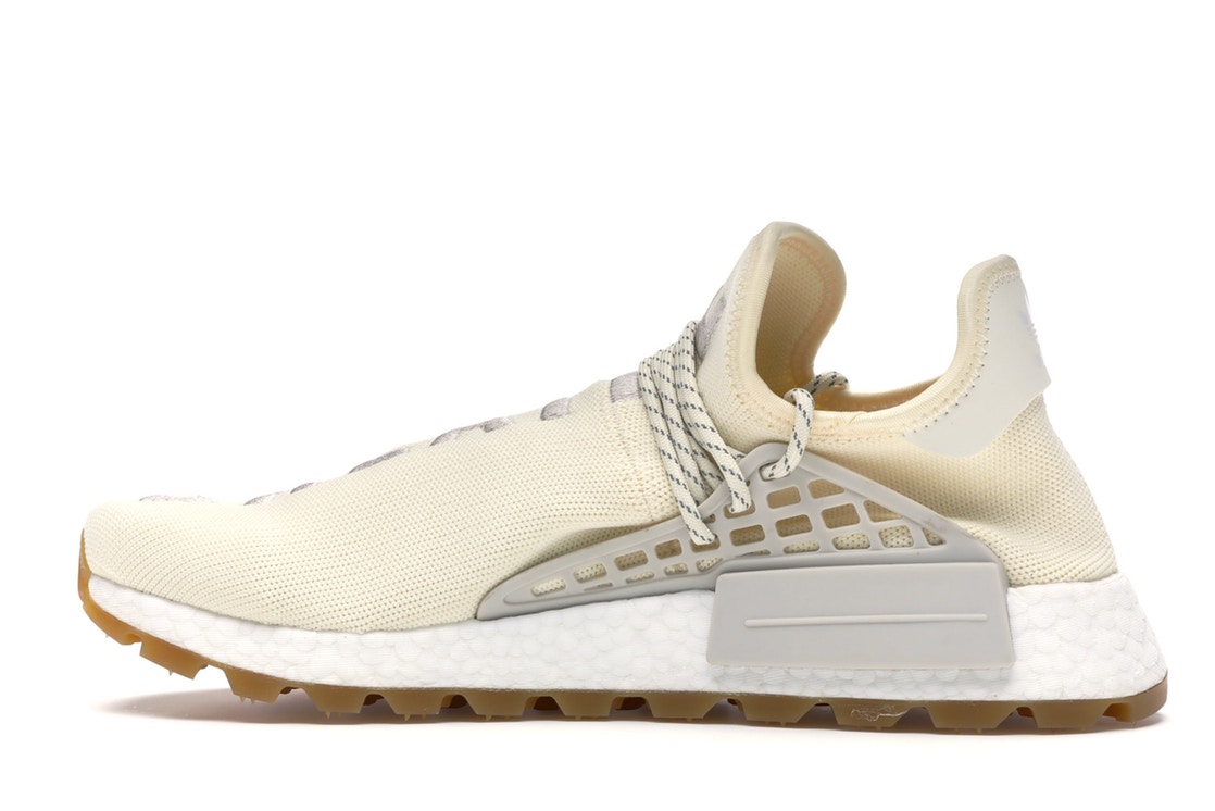 NMD Hu Trail Pharrell Now Is Her Time Solar Yellow Sneakers