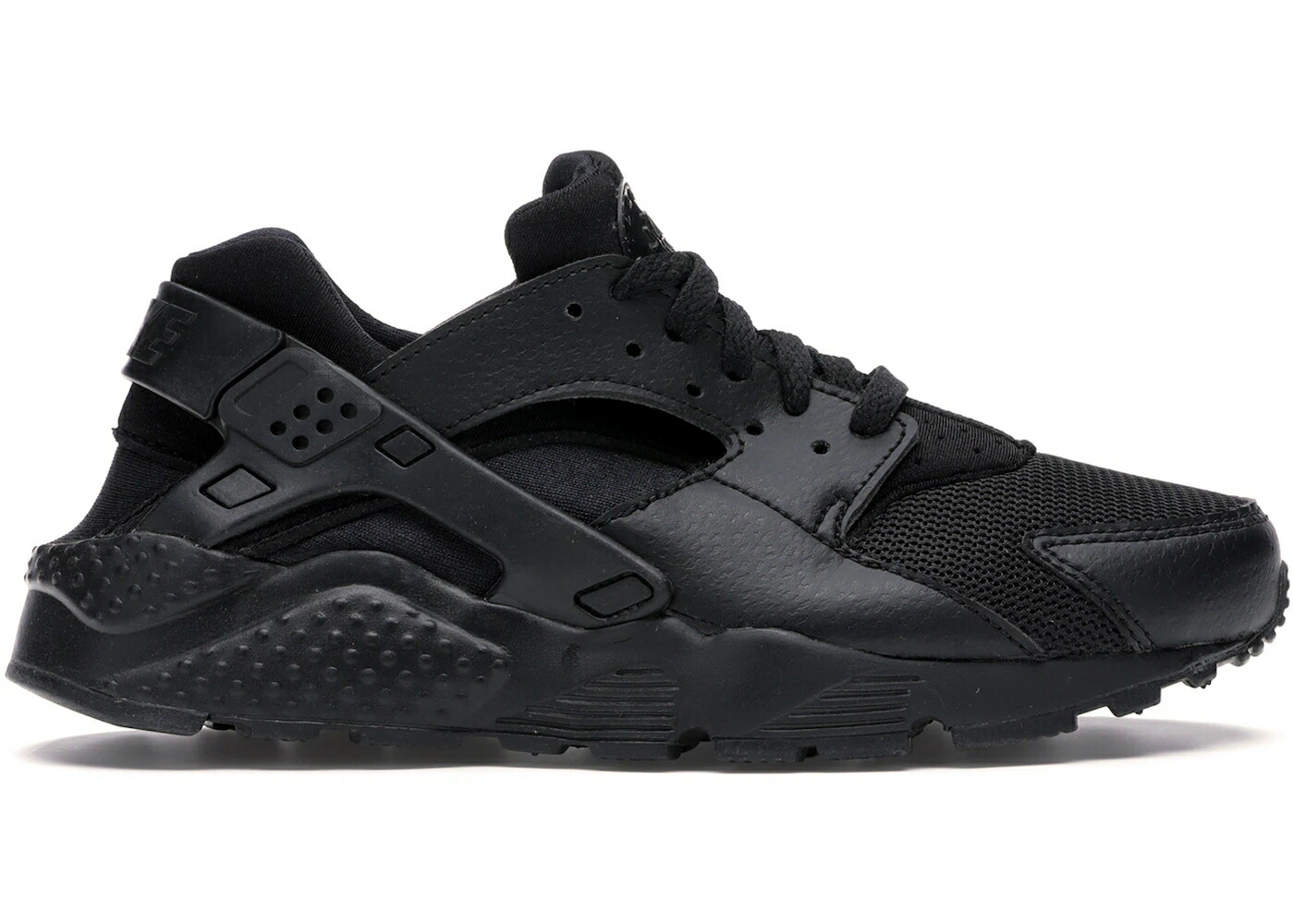 ナイキ ハラチ ラン 黒色 ブラック ハラチラン ジュニア キッズ NIKE AIR HUARACHE RUN TRIPLE BLACK (2019) (GS) / BLACK BLACK BLACK ベビー マタニティ スニーカー