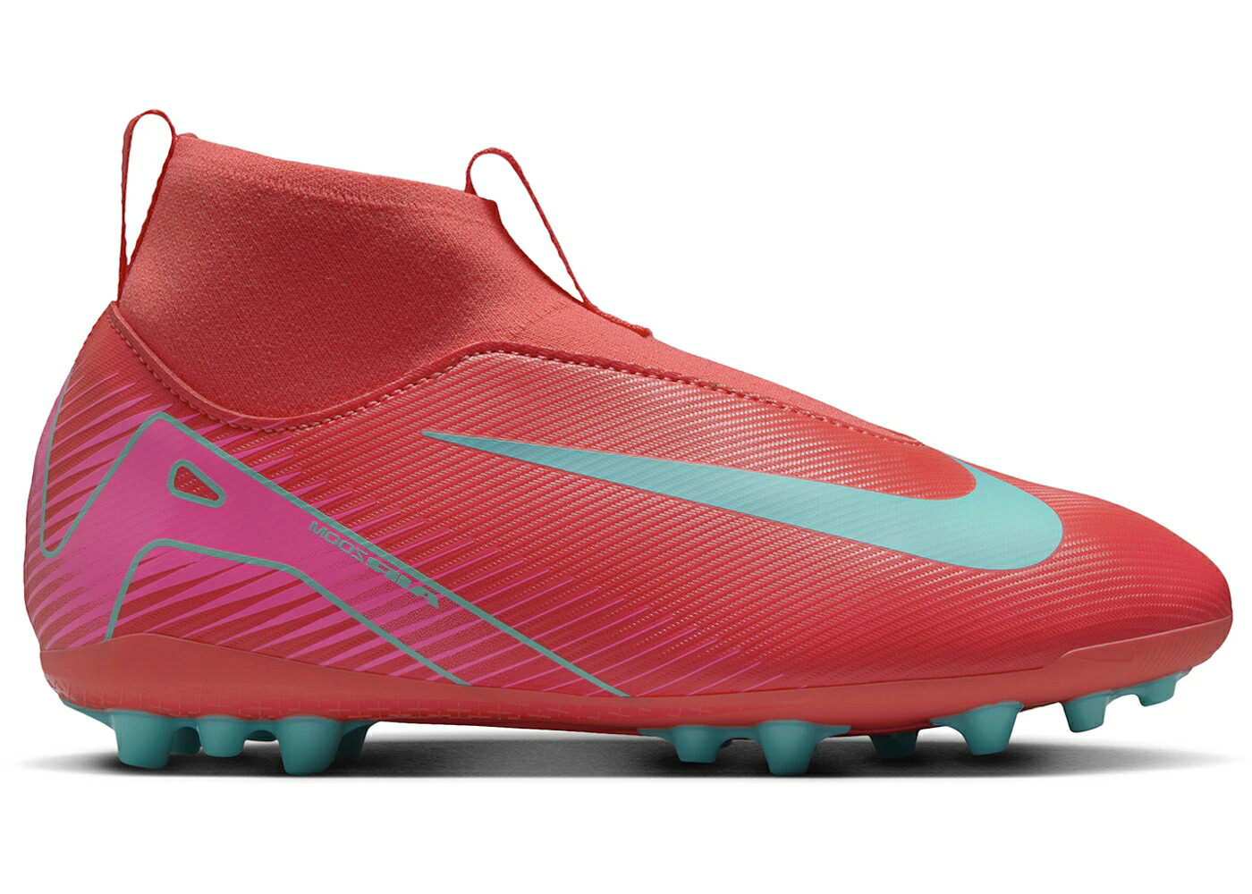 ナイキ アカデミー エナジー 緑 グリーン ジュニア キッズ NIKE MERCURIAL SUPERFLY 10 ACADEMY AG MAD ENERGY PACK (GS) / EMBER GLOW AURORA GREEN ベビー マタニティ スニーカー|スニケス