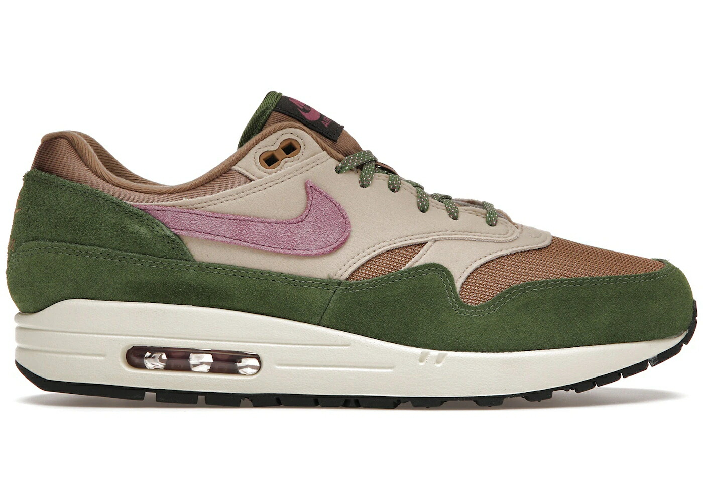 ナイキ マックス エア湖マックス スニーカー メンズ NIKE AIR MAX 1 SH TREELINE / TREELINE LIGHT BORDEAX