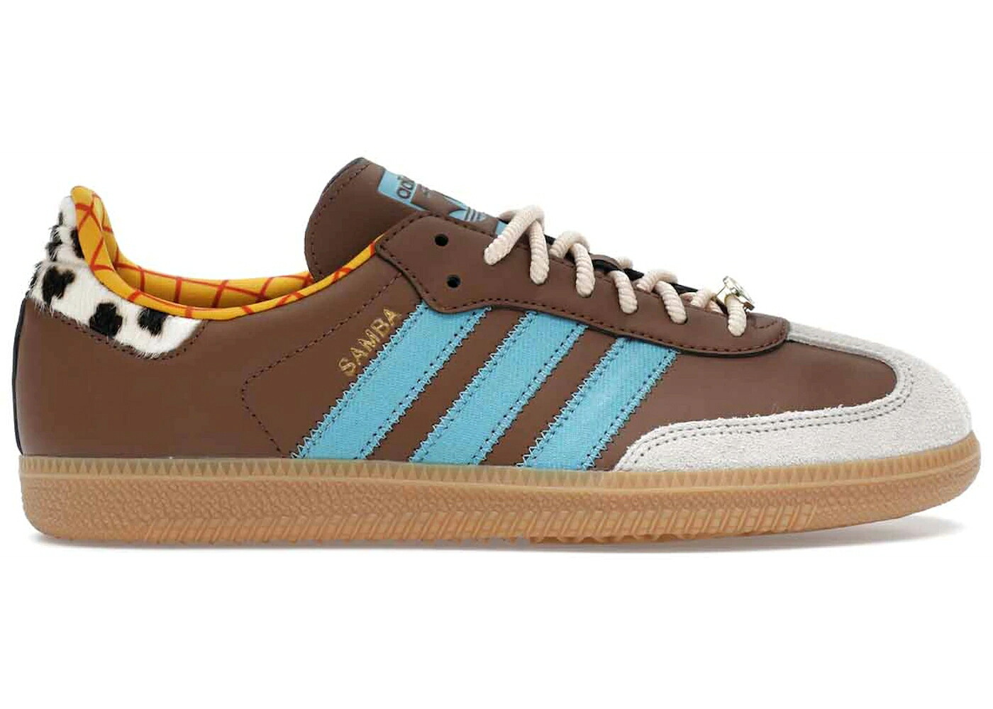 アディダス サンバ 赤銅色 赤銅色 青み 青色 お坊っちゃん キッズ ADIDAS SAMBA OG TOY STORY WOODY (GS) / PRELOVED BROWN PRELOVED BLUE もの言う花 マタニティ スニーカー