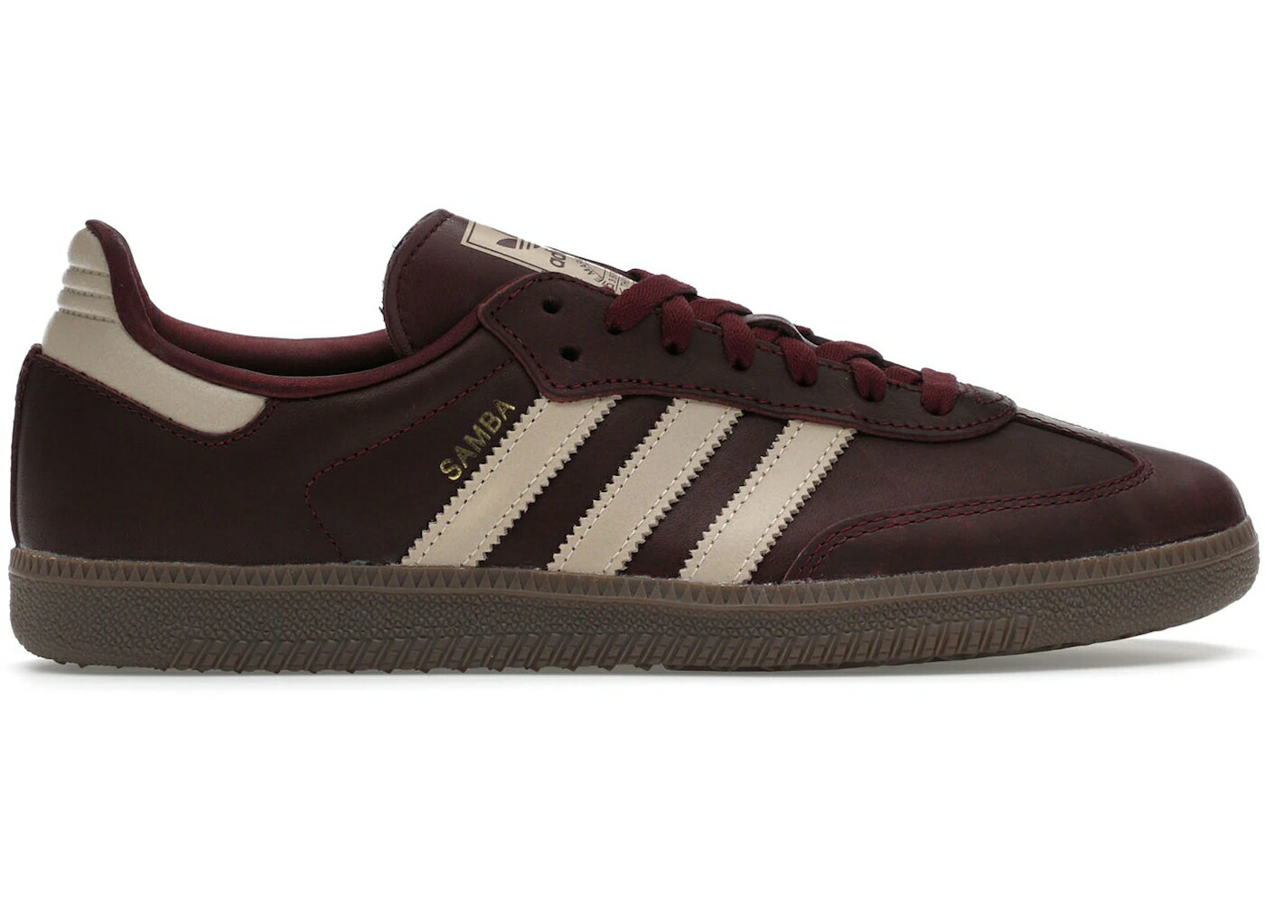 アディダス サンバ マルーン 砂色 真砂 ゴールド WOMEN\u0027S スニーカー レディース ADIDAS SAMBA OG MAROON CRYSTAL SAND (WOMEN\u0027S) / MAROON CRYSTAL SAND GOLD 靴-レディース靴-スニーカー