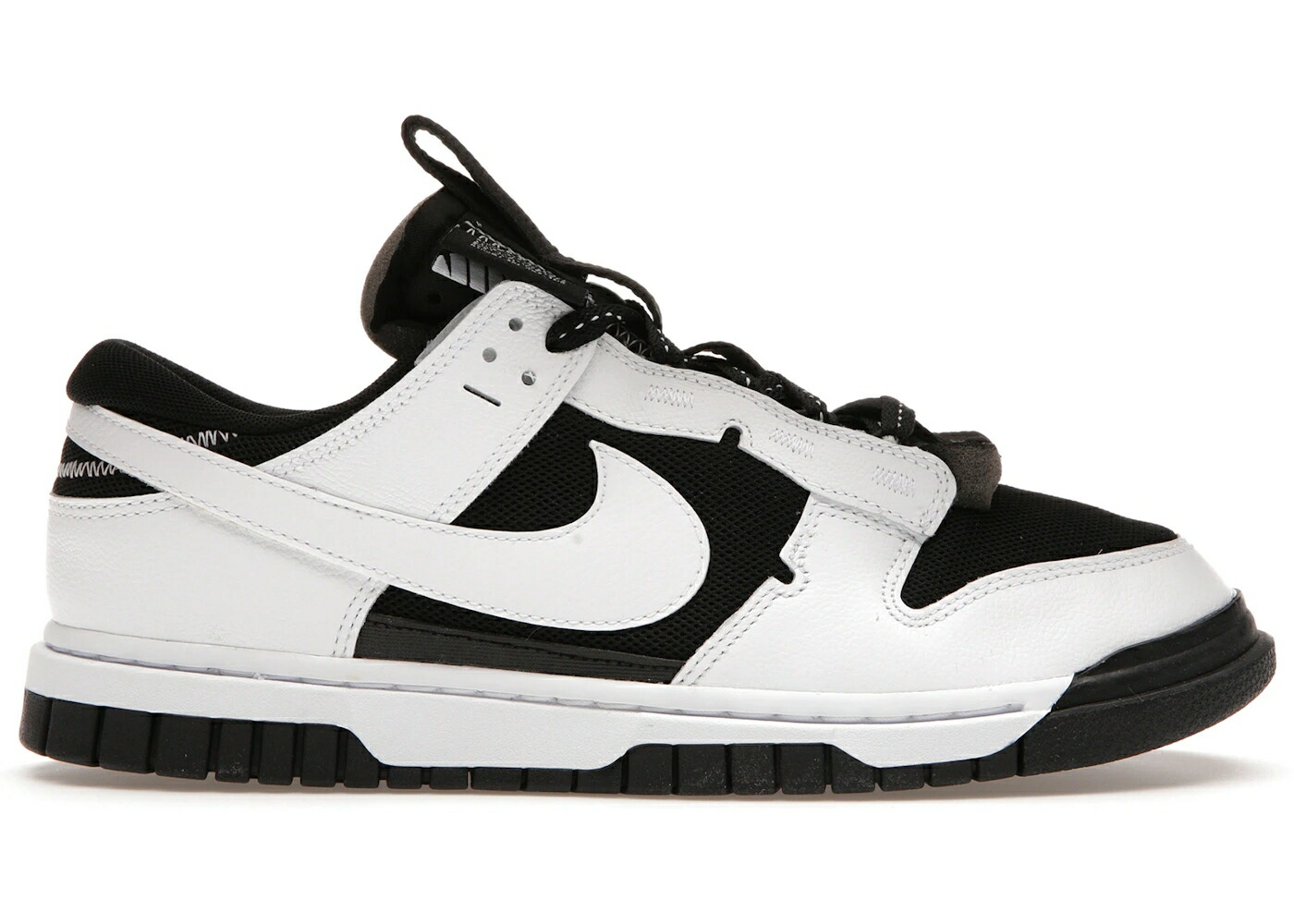 ナイキ ダンク ジャンボ 意趣晴らし 黒いこと 黒いこと 白いこと 白いこと ダンクロー スニーカー メンズ NIKE DUNK LOW JUMBO REVERSE PANDA / BLACK WHITE