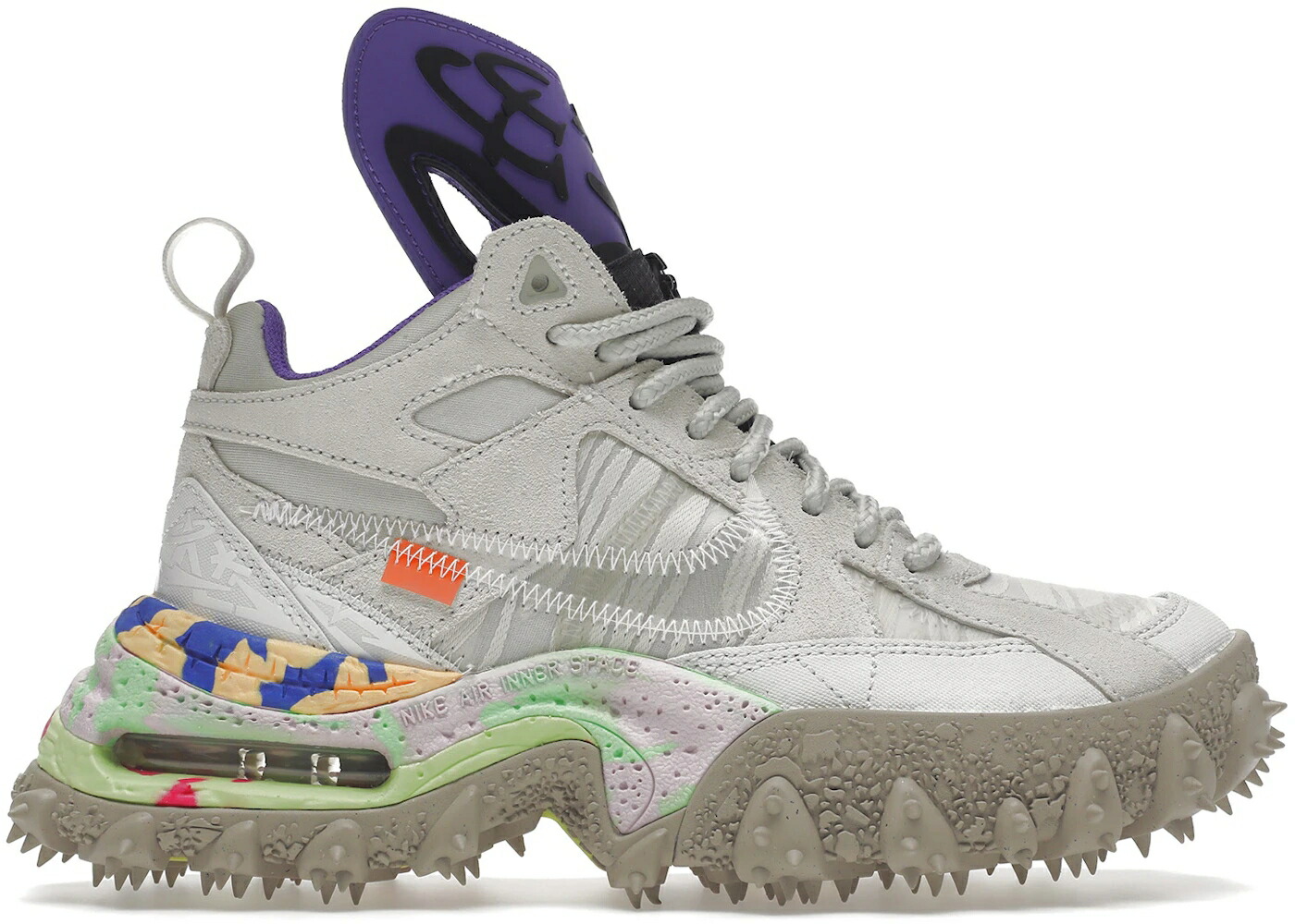 ナイキ オフホワイト 白色 ホワイト 紫 パープル スニーカー メンズ NIKE AIR TERRA FORMA OFF-WHITE SUMMIT WHITE PSYCHIC PURPLE / SUMMIT WHITE PSYCHIC PURPLE