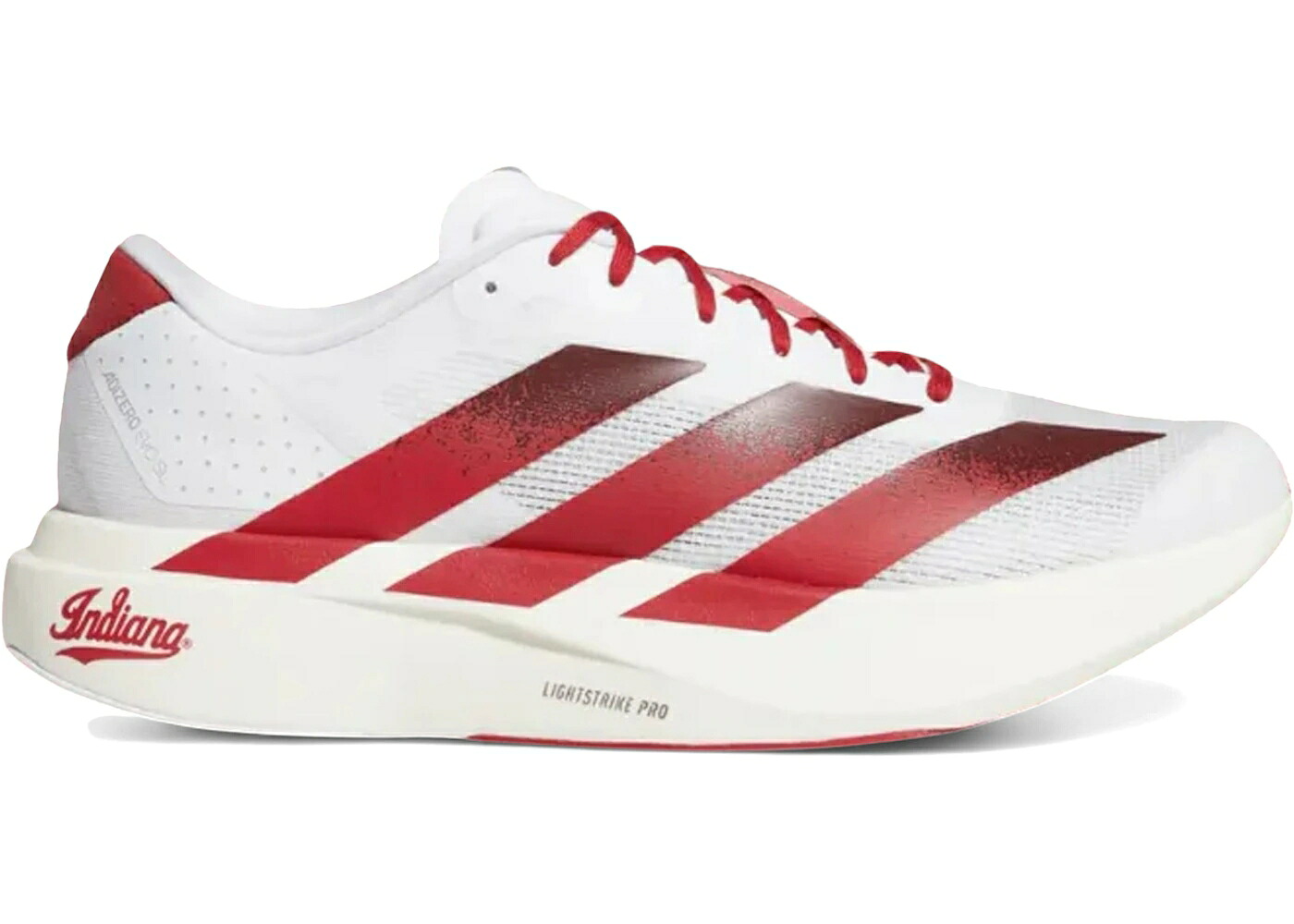 アディダス アディゼロ インディアナ 白いこと 白いこと 野球クラブ 制勝 赤 赤いこと スニーカー メンズ ADIDAS ADIZERO EVO SL INDIANA / FOOTWEAR WHITE TEAM VICTORY RED