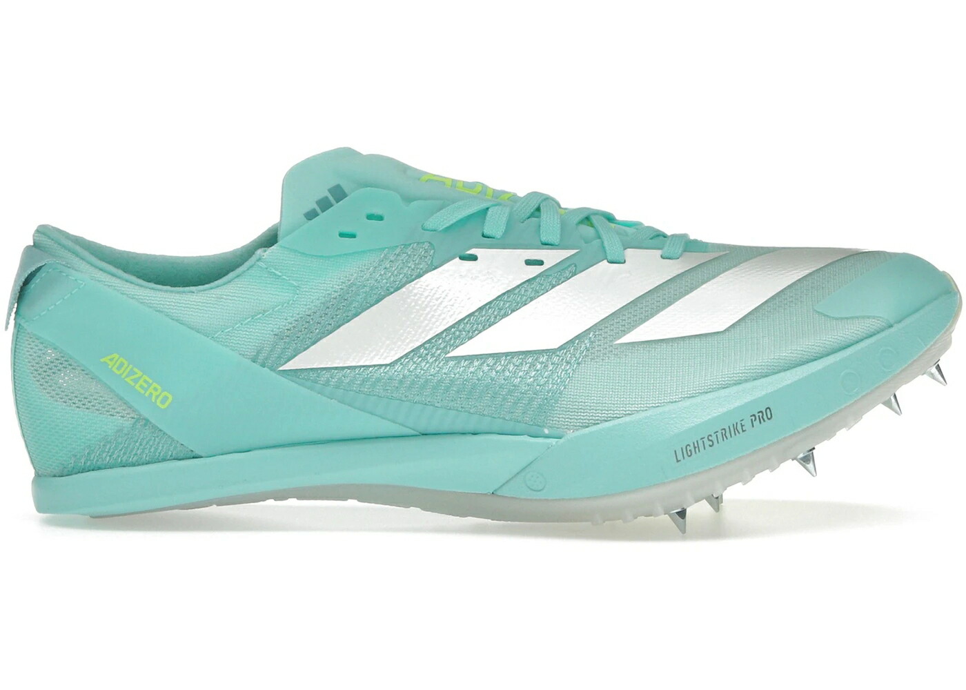 アディダス アディゼロ アクア ゼロ スニーカー メンズ ADIDAS ADIZERO FINESSE FLASH AQUA ZERO METALIC LUCID LEMON / FLASH AQUA ZERO METALIC LUCID