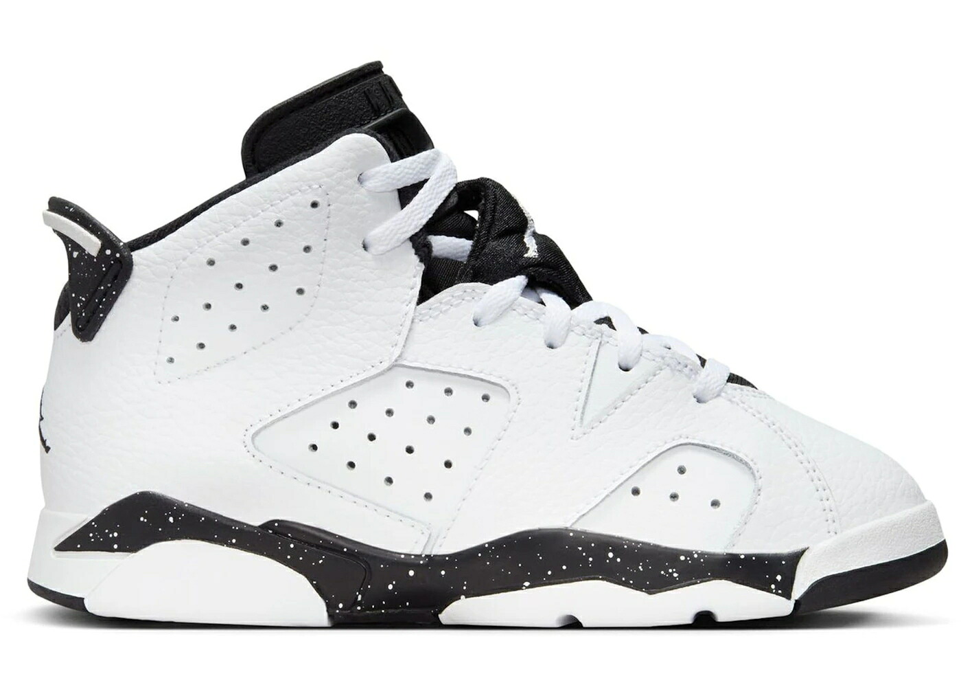 ナイキ ジョーダン リベンジ 白色 ホワイト 黒色 ブラック ジュニア キッズ JORDAN 6 RETRO REVERSE OREO (PS) / WHITE BLACK ベビー マタニティ スニーカー|スニケス