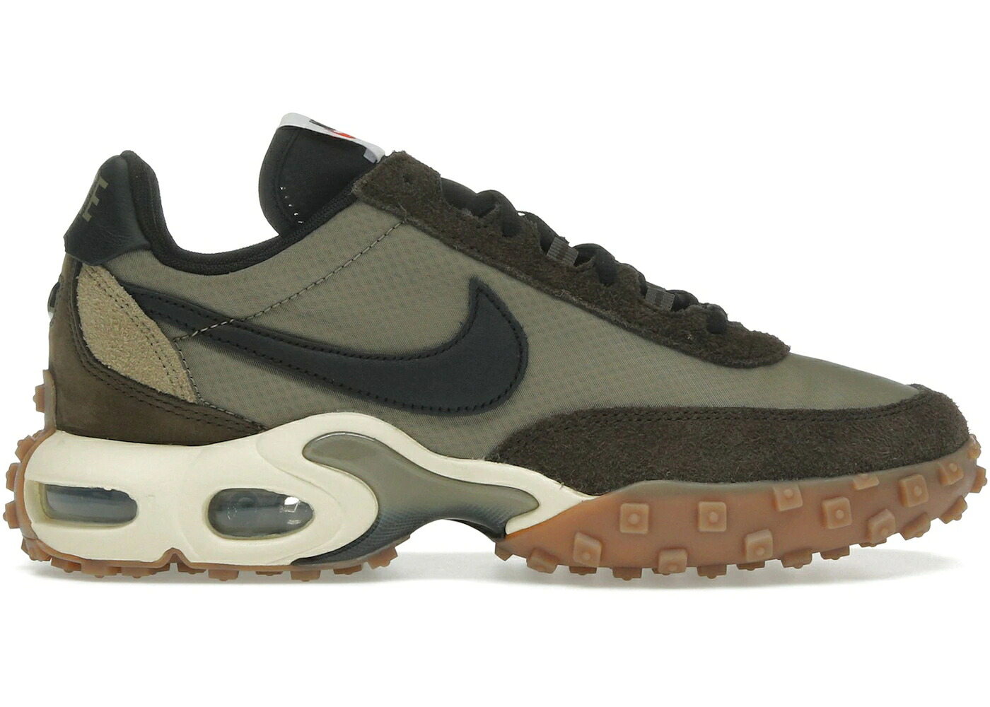 ナイキ マックス ワーヘル オリーブ 赤銅色 赤銅色 大気圏マックス スニーカー メンズ NIKE AIR MAX WAFFLE RACER SP MATTE OLIVE GUM DARK BROWN / MATTE OLIVE GUM DARK BROWN